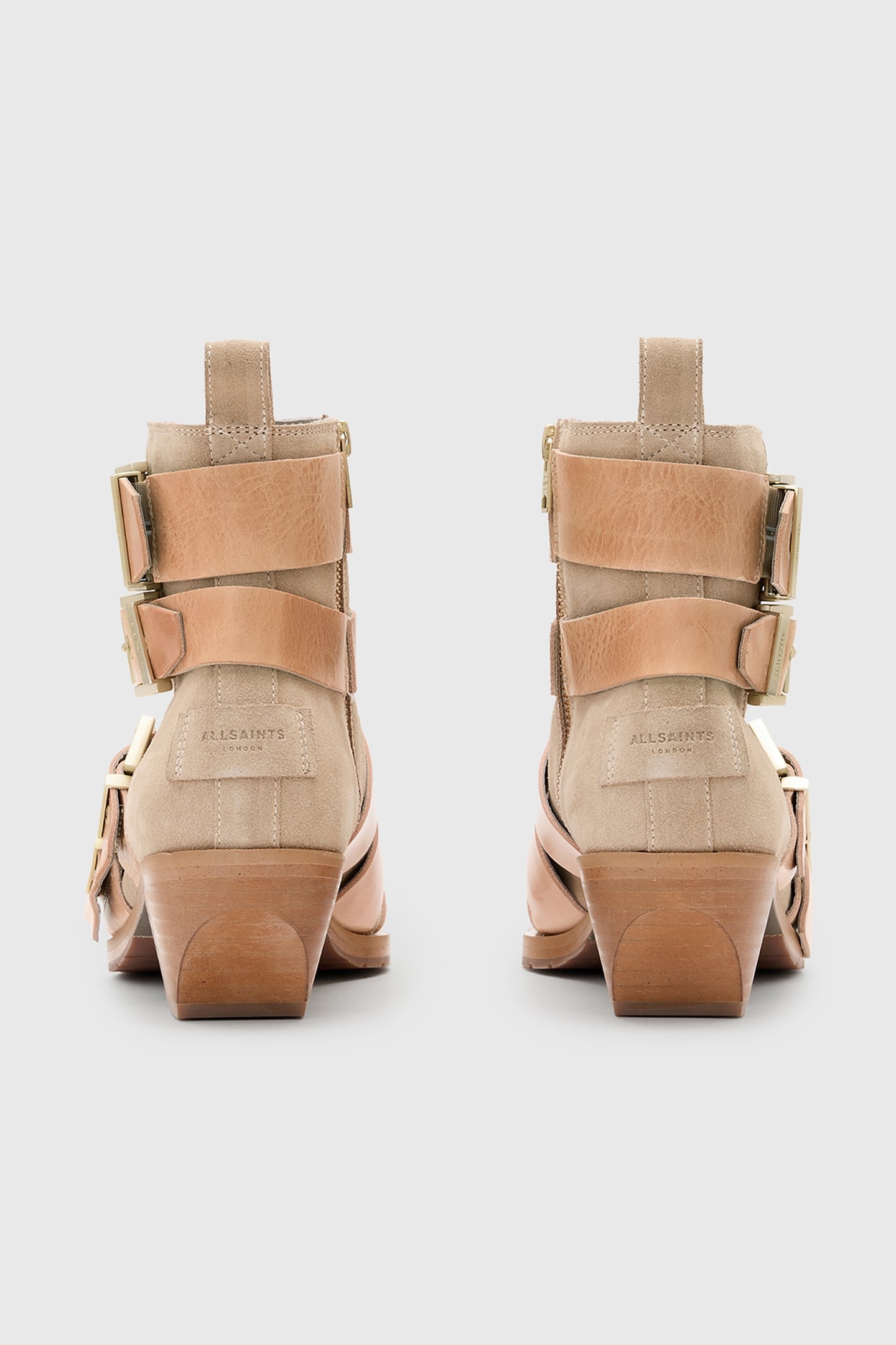 JANE BUCKLE BOOT SAND BROWN 3