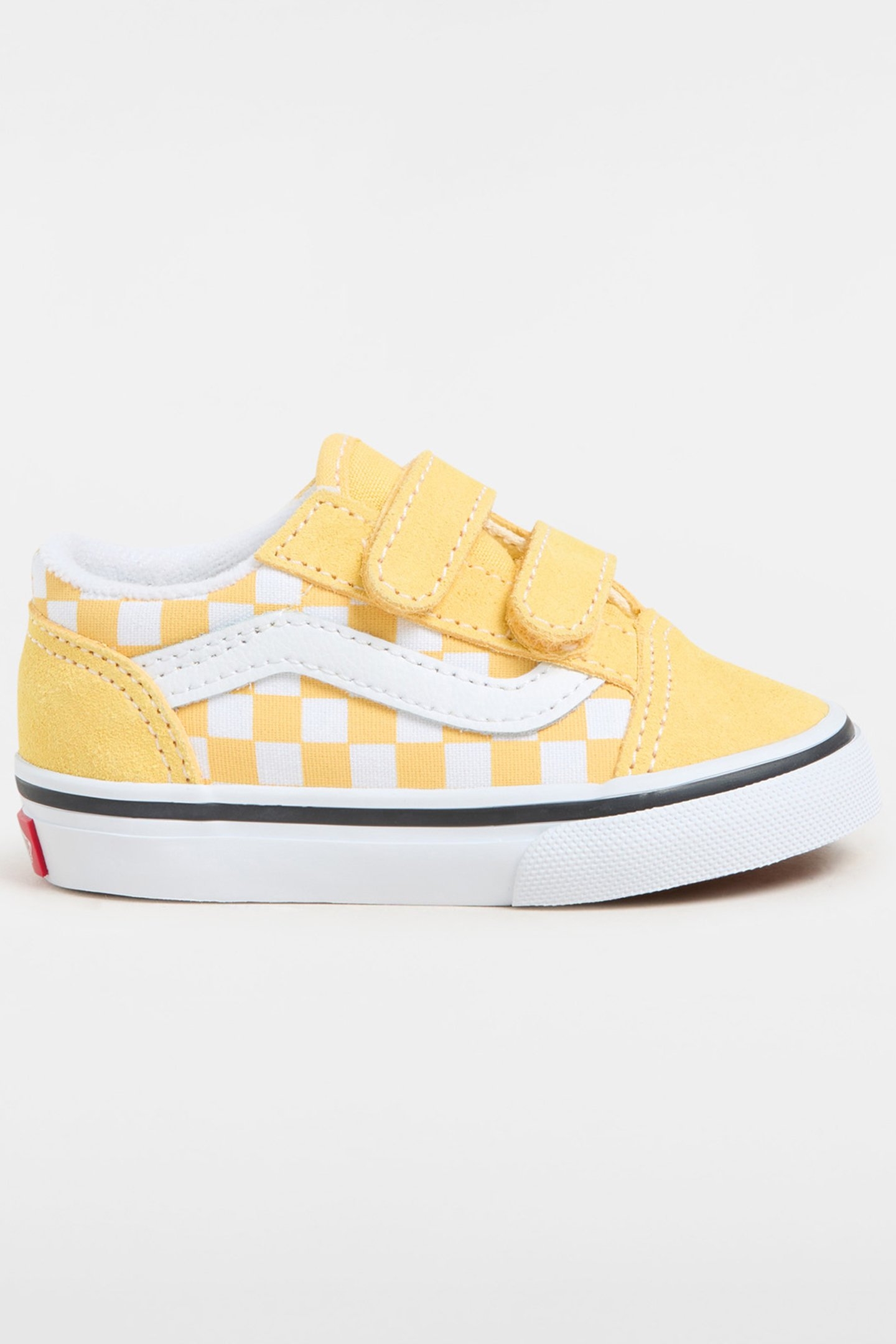 TODDLER OLD SKOOL CHECKERBOARD BANANA CREAM 1