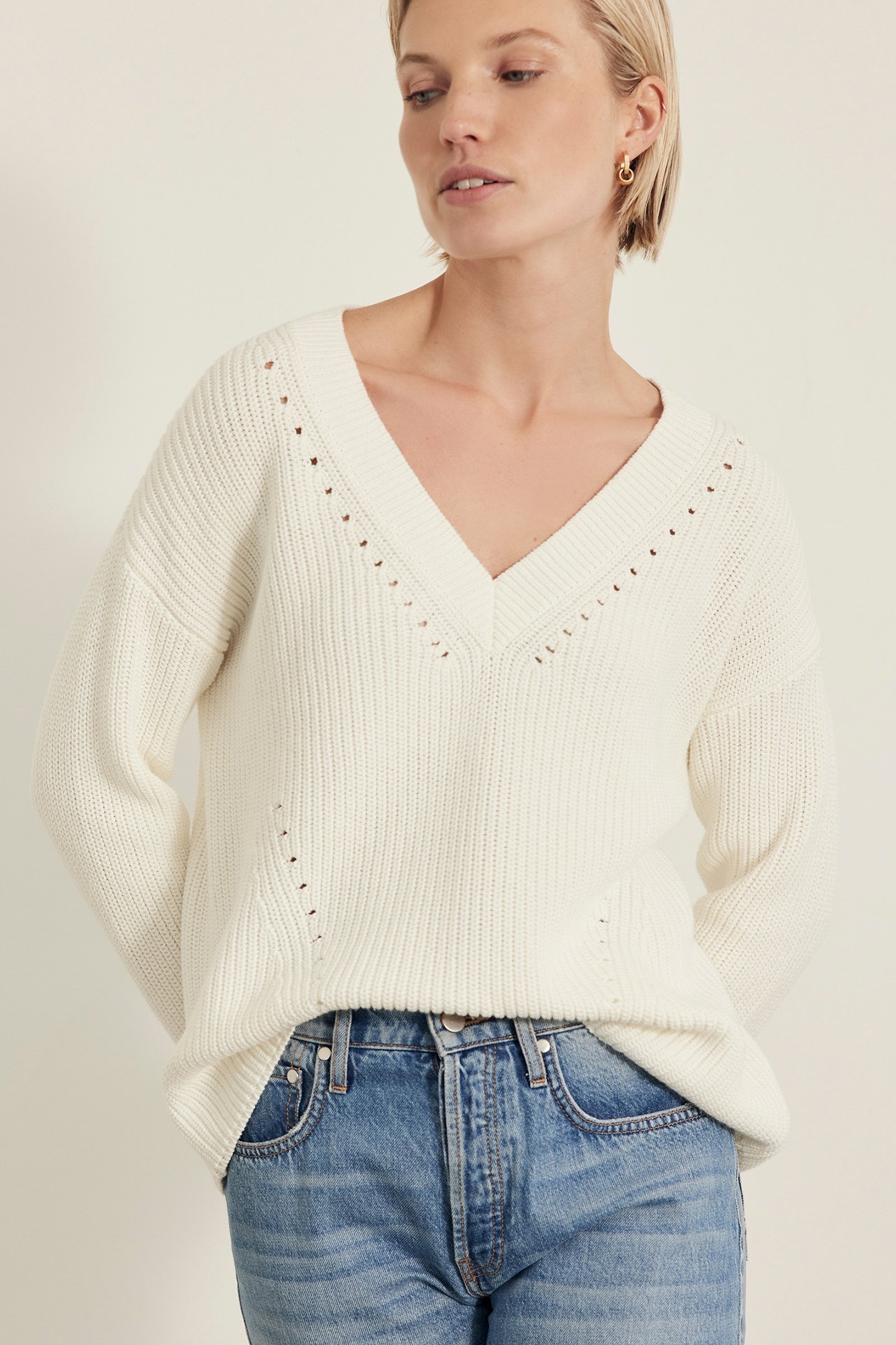 JET PULLOVER OFF WHITE 6