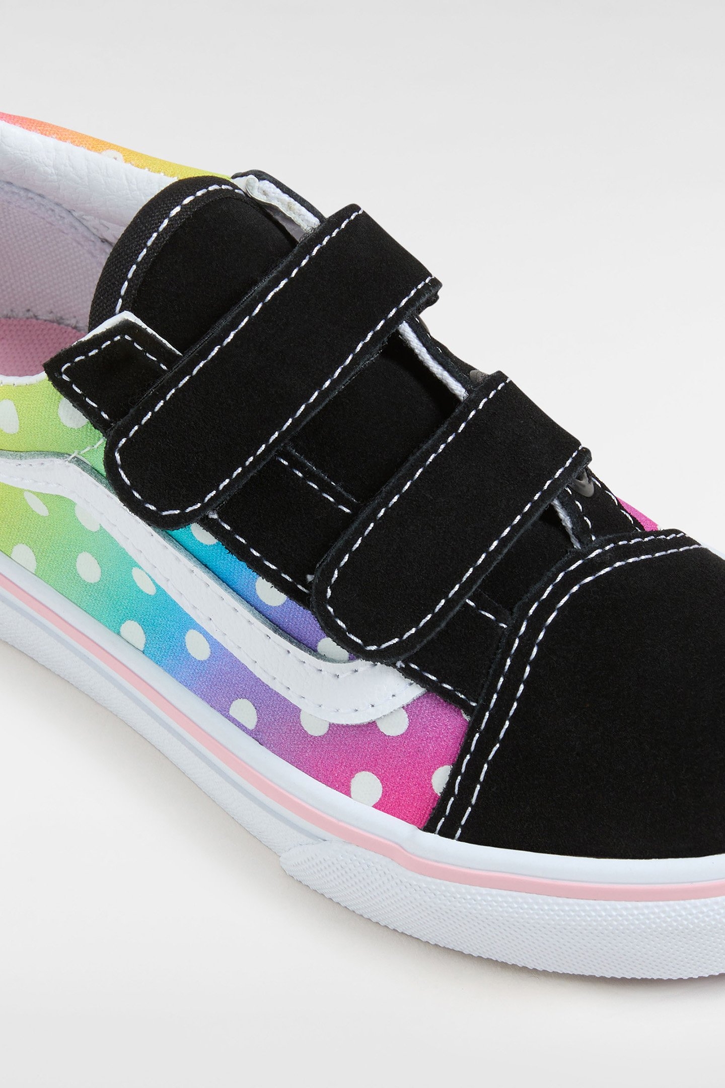 YOUTH UNISEX OLD SKOOL GLOW RAINBOW BLACK/MULTI 4