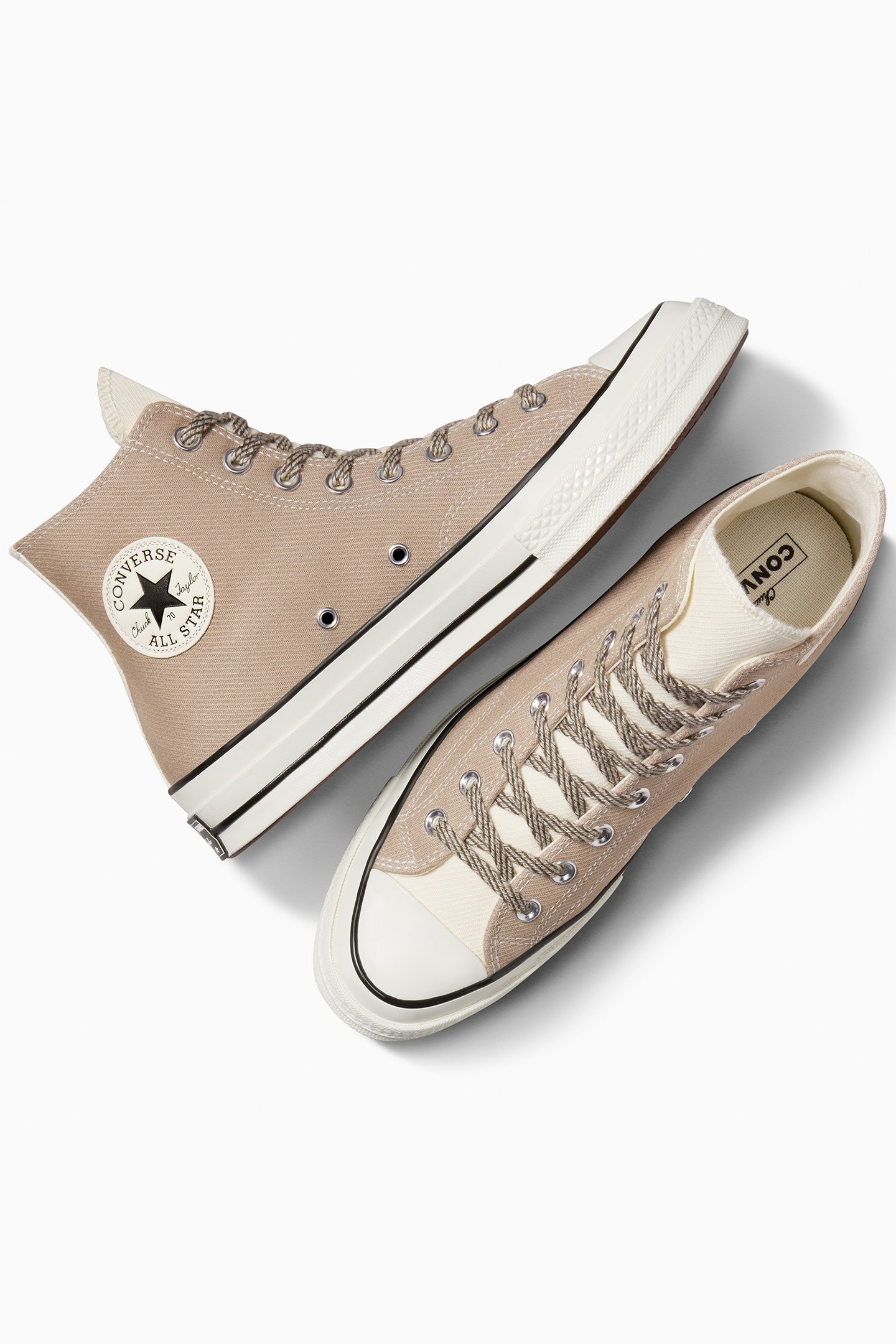 UNISEX CHUCK 70 DUAL TONE VINTAGE CARGO/BLACK/EGRET 6