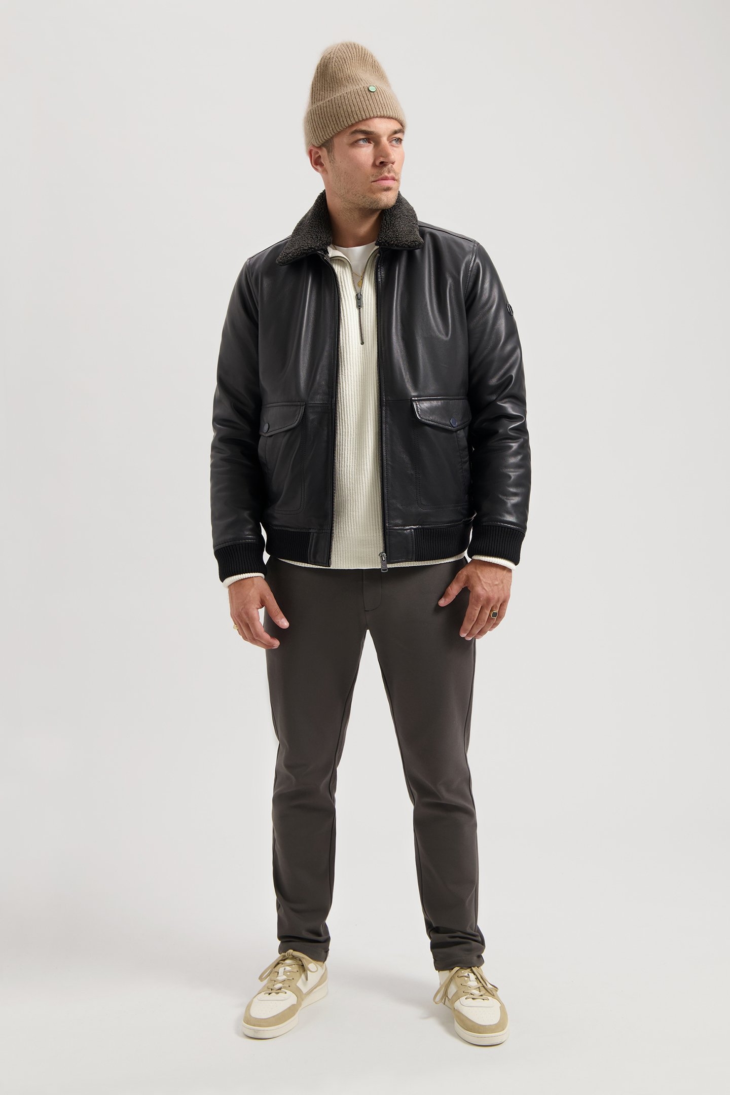 DS_JACK LEATHER JACKET BLACK 3