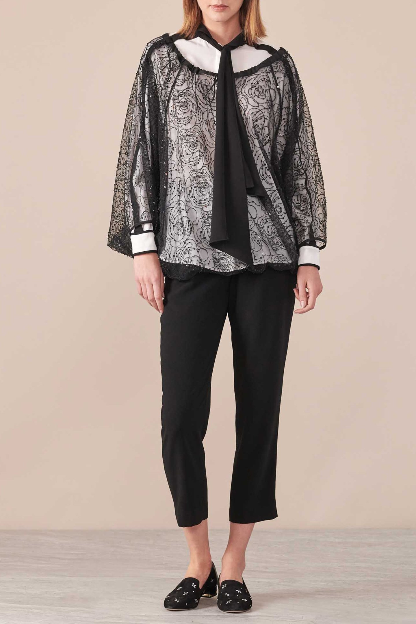 LOGANE BLOUSE BLACK 1