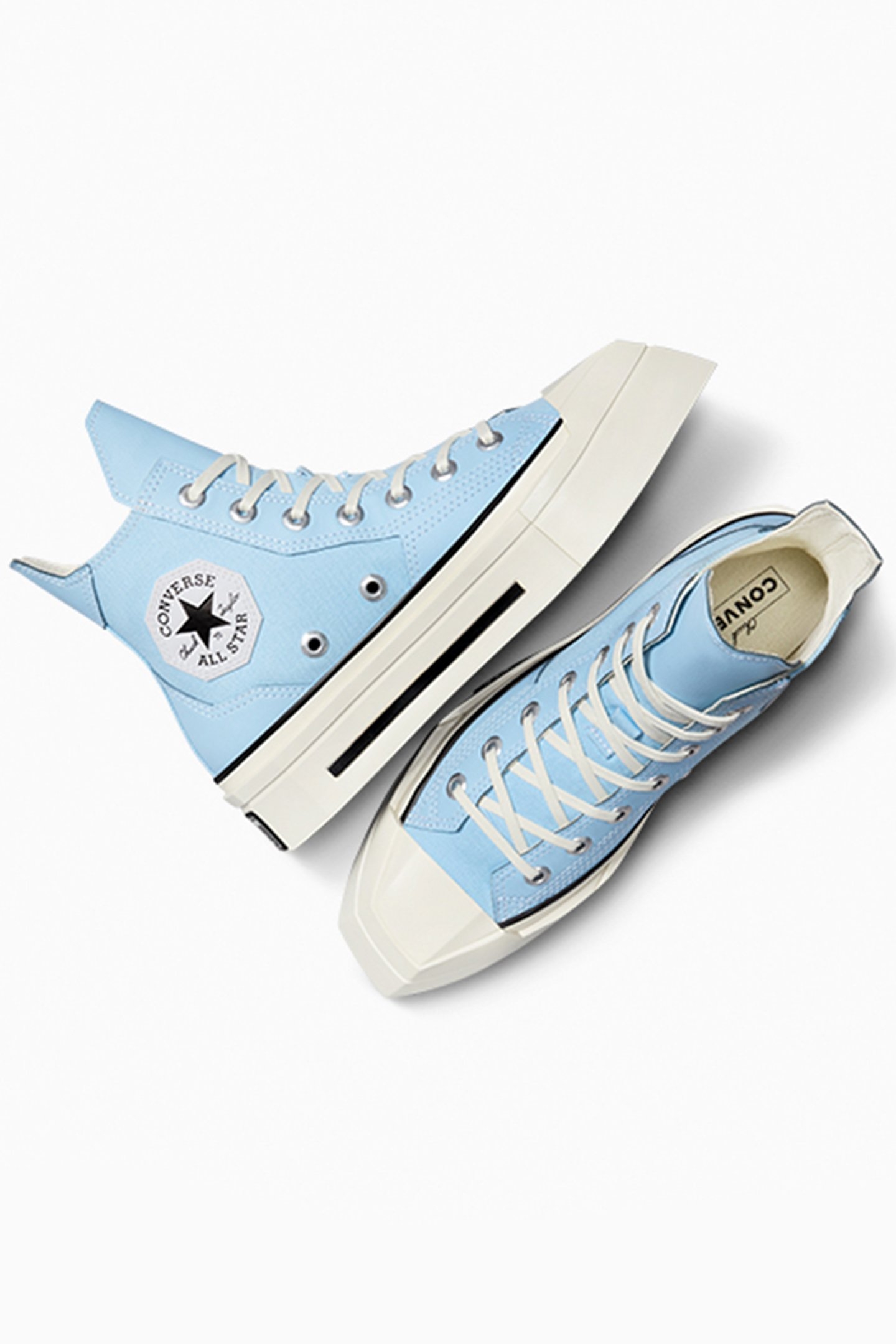 UNISEX CHUCK 70 DE LUXE SQUARED TRUE SKY/EGRET/BLACK 6