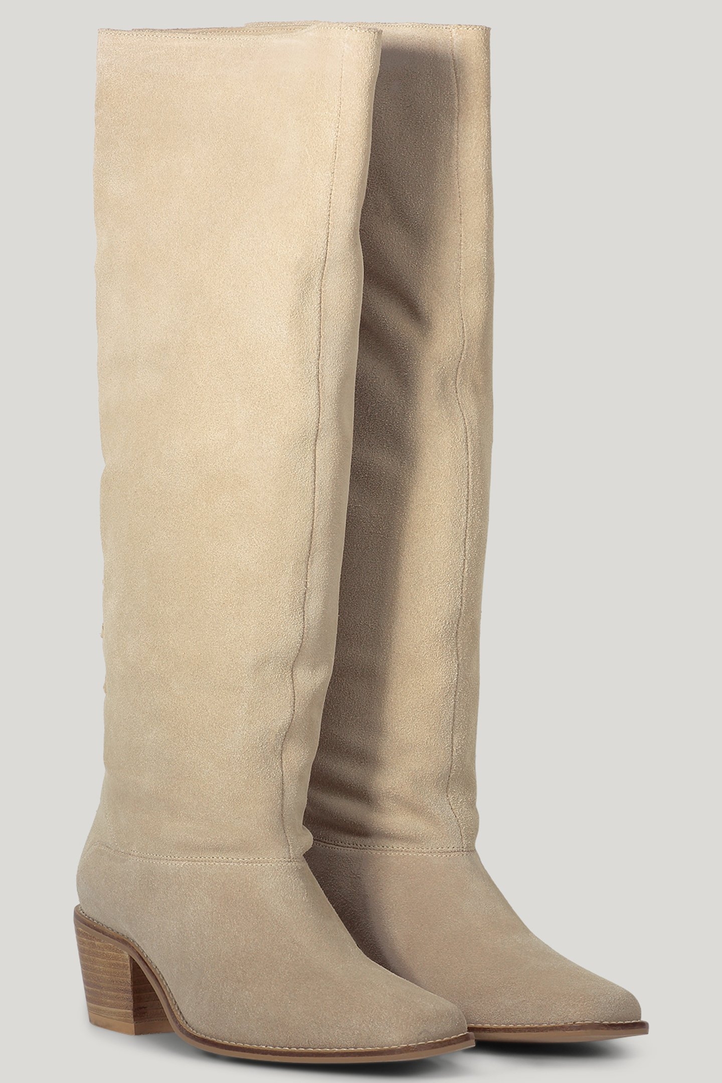 SUEDE HEELED BOOT DUNE 1