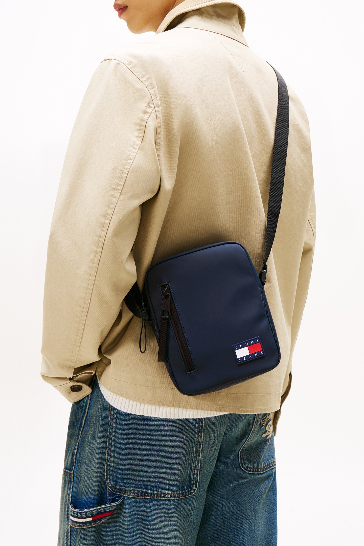 TJM ELEVATED PU REPORTER BAG DARK NIGHT NAVY 2