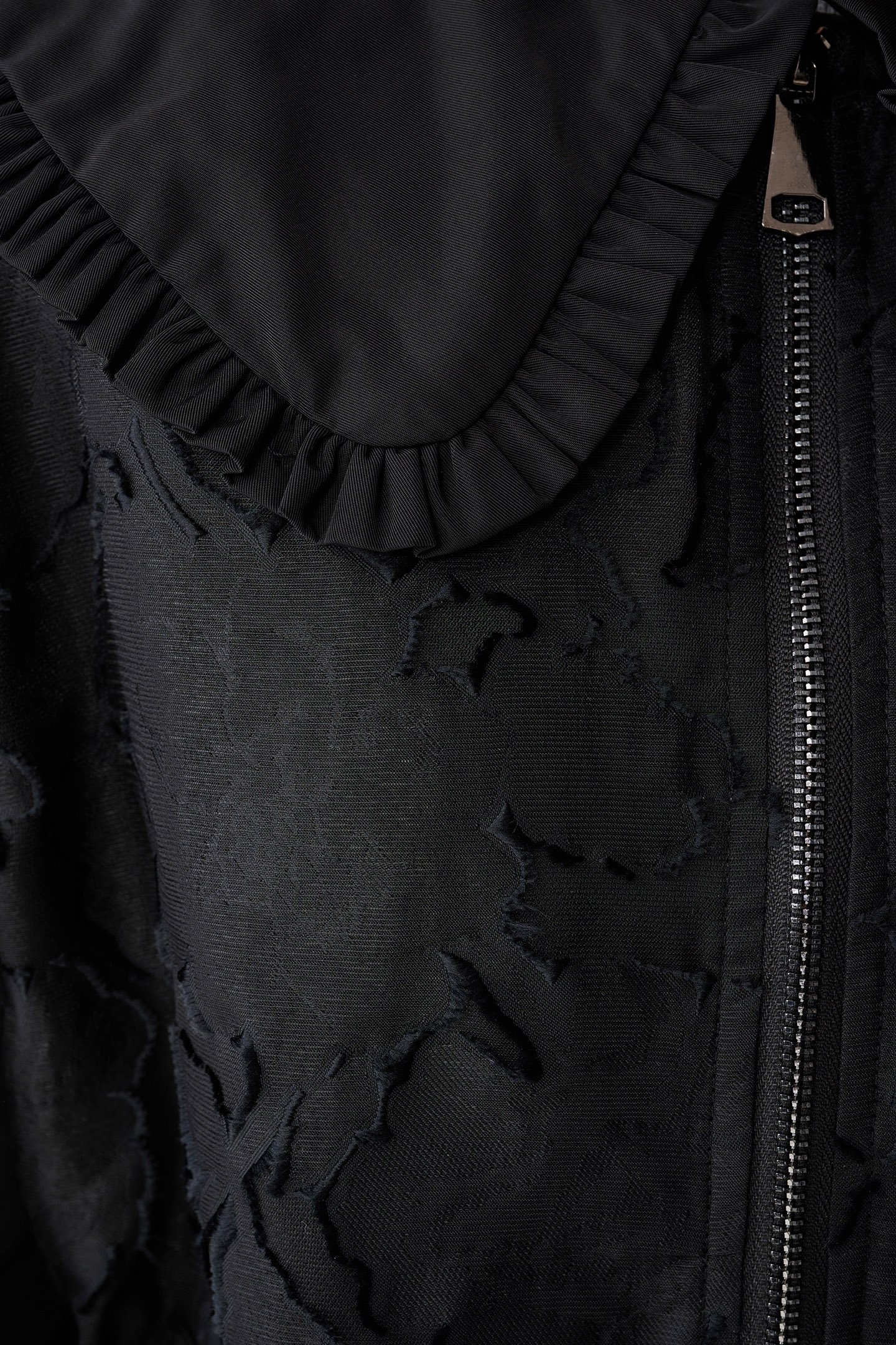 GBA-SBBIG COLLAR BOMBER BLACK 7