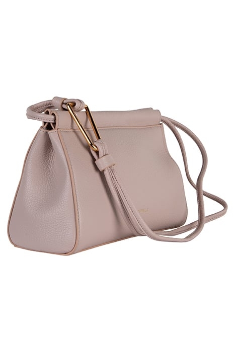 MINI SHOULDER BAG IN GRAINED LEATHER IN ROSETTE 4