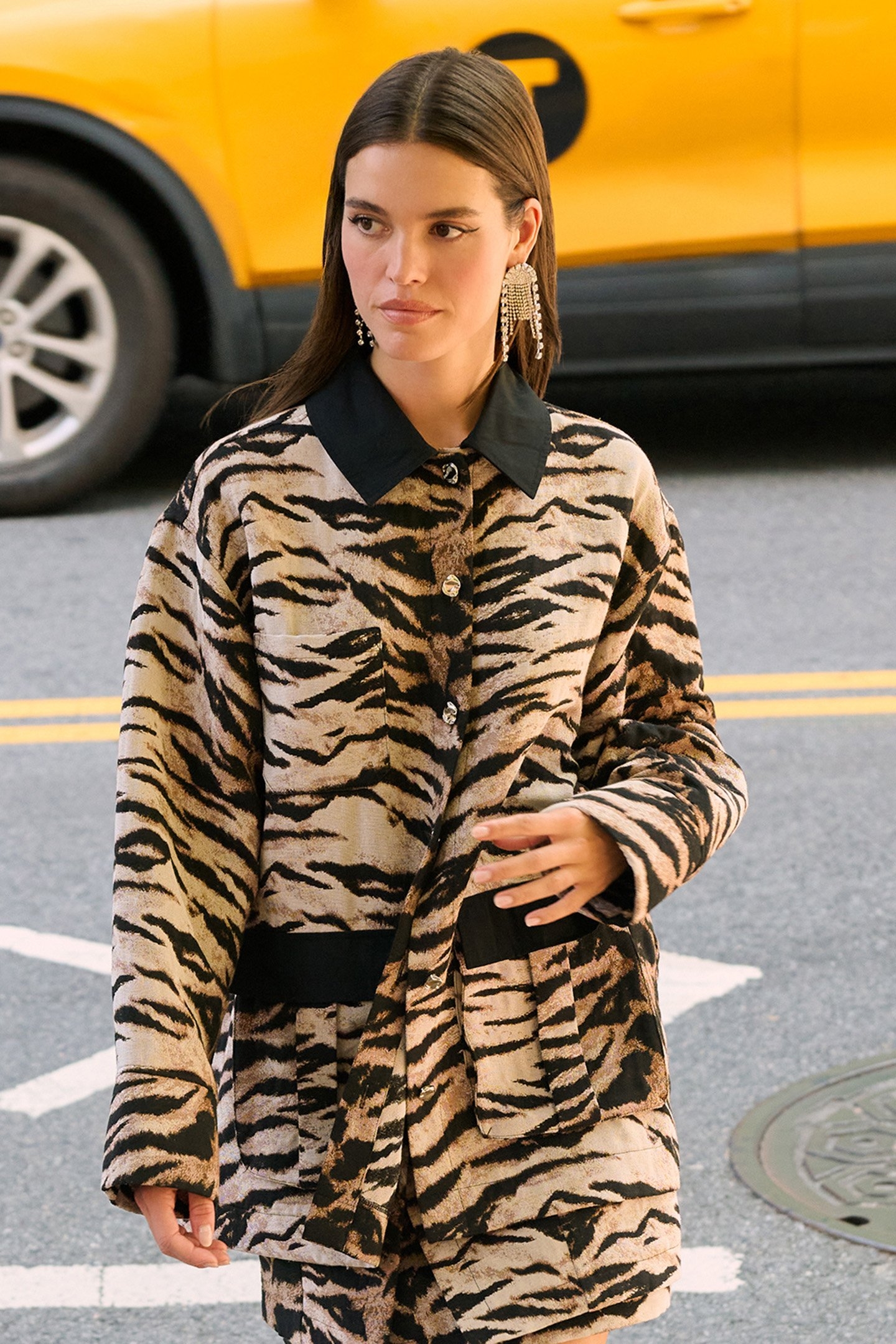 LA-SBTIGER JACQUARD SHACKET VARIOUS 7