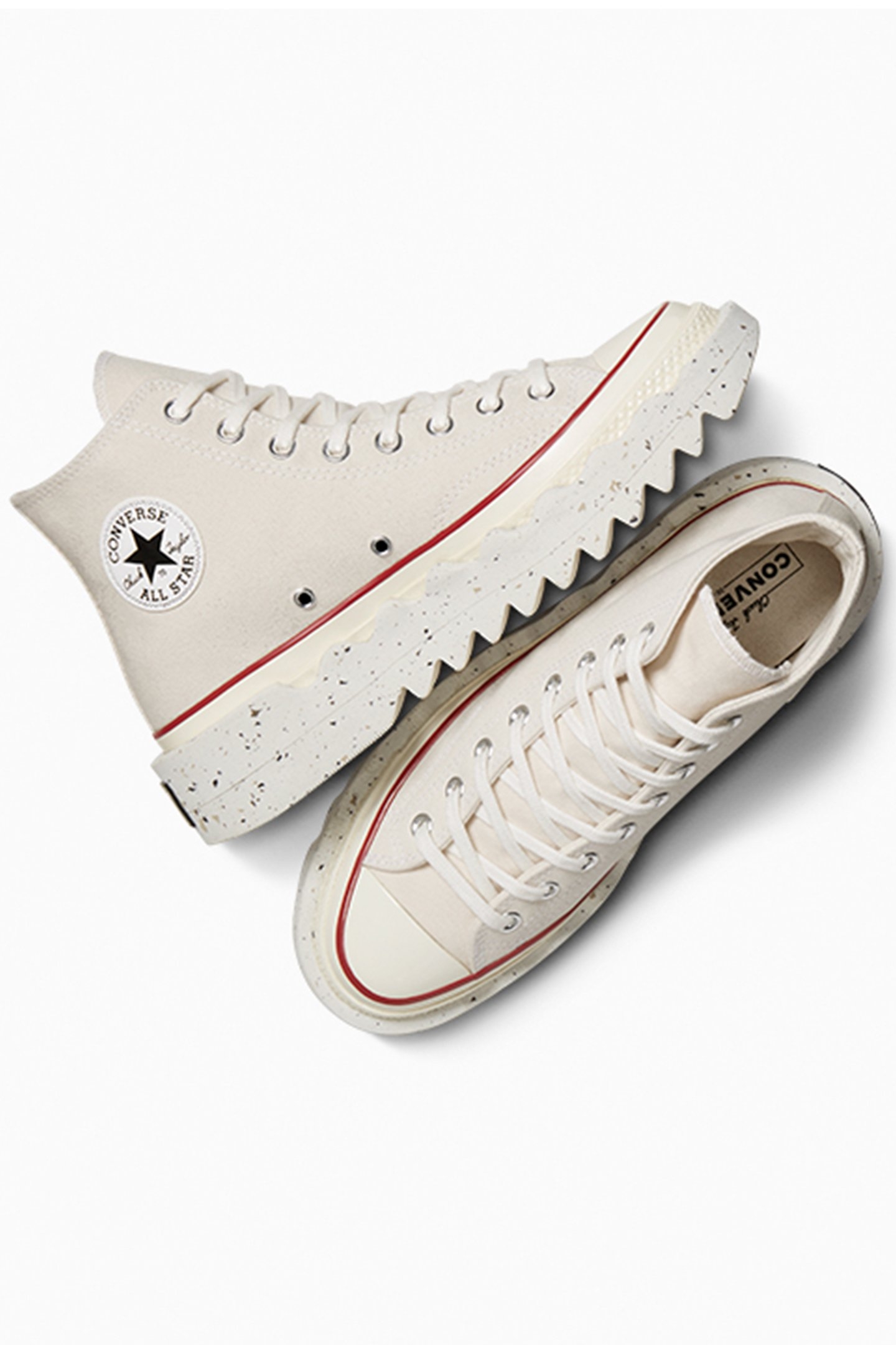 UNISEX CHUCK 70 CANVAS EGRET SHARK TREK 6