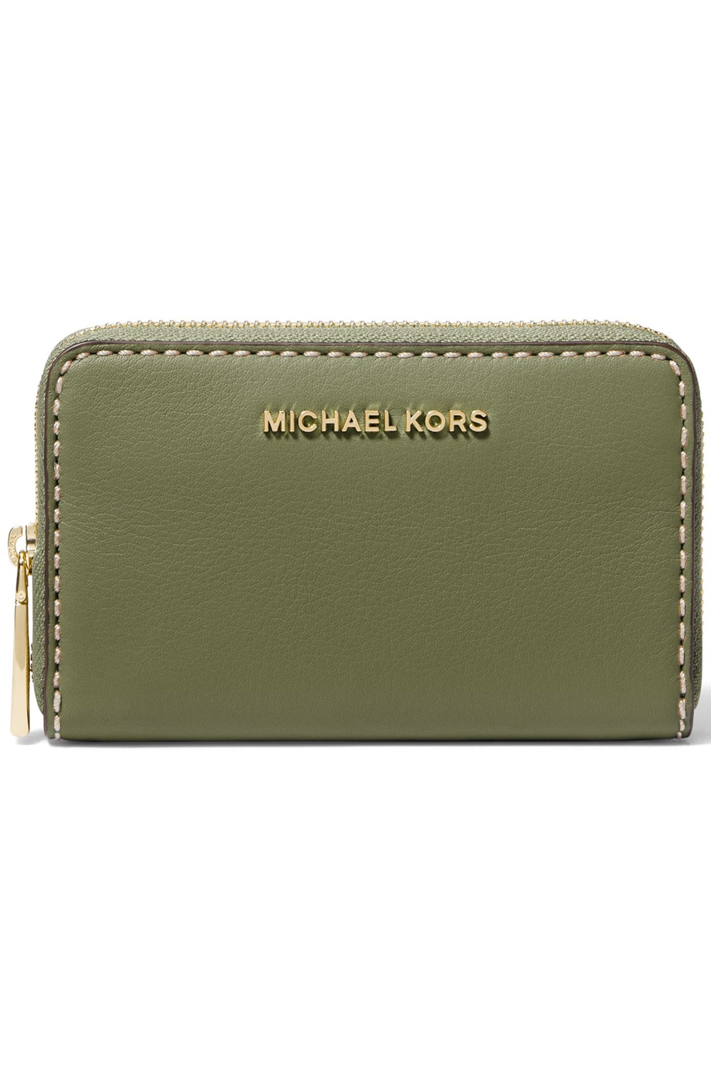 WALLET IN GREEN LEATHER 1