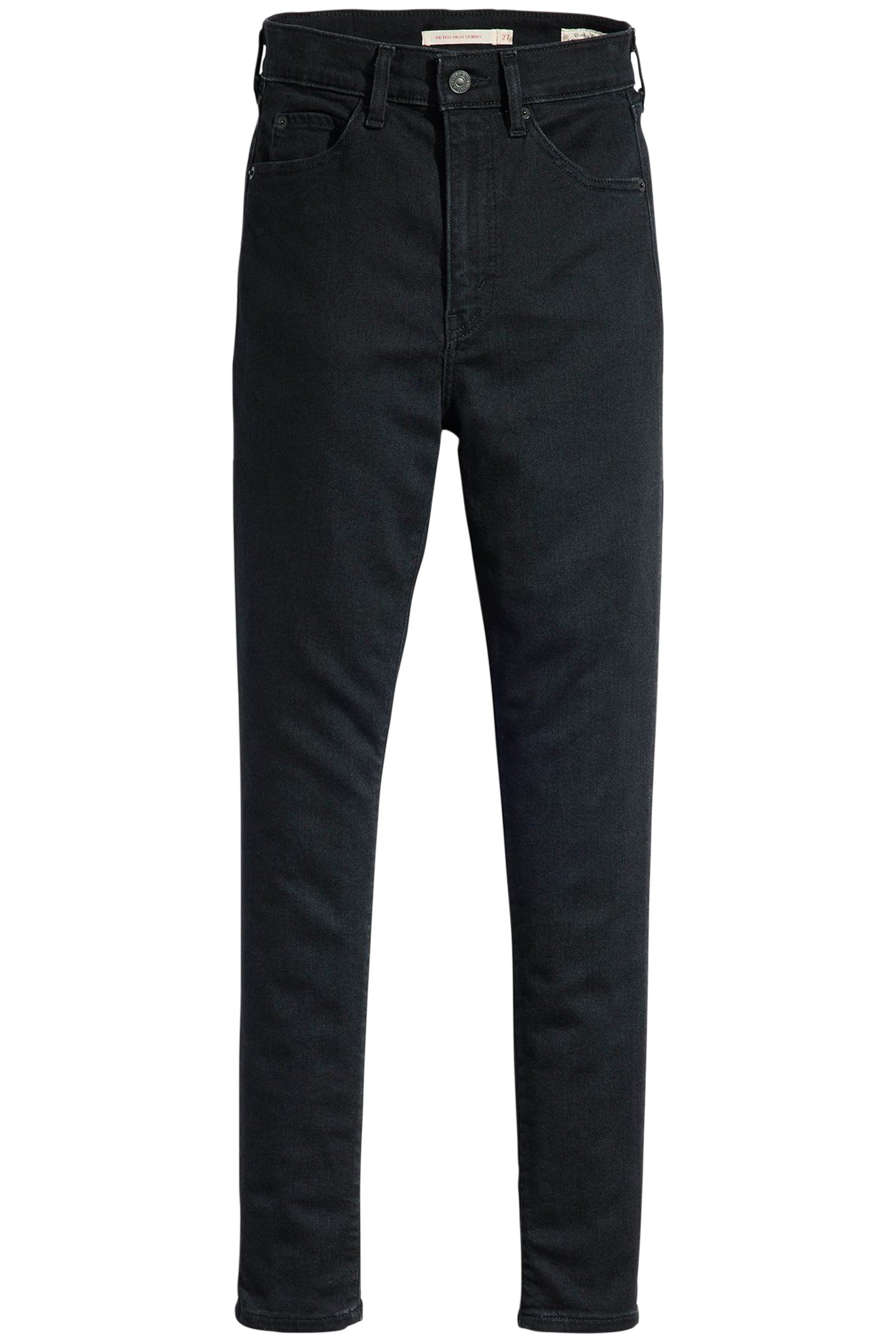 RETRO HIGH SKINNY JEANS BLACK 4