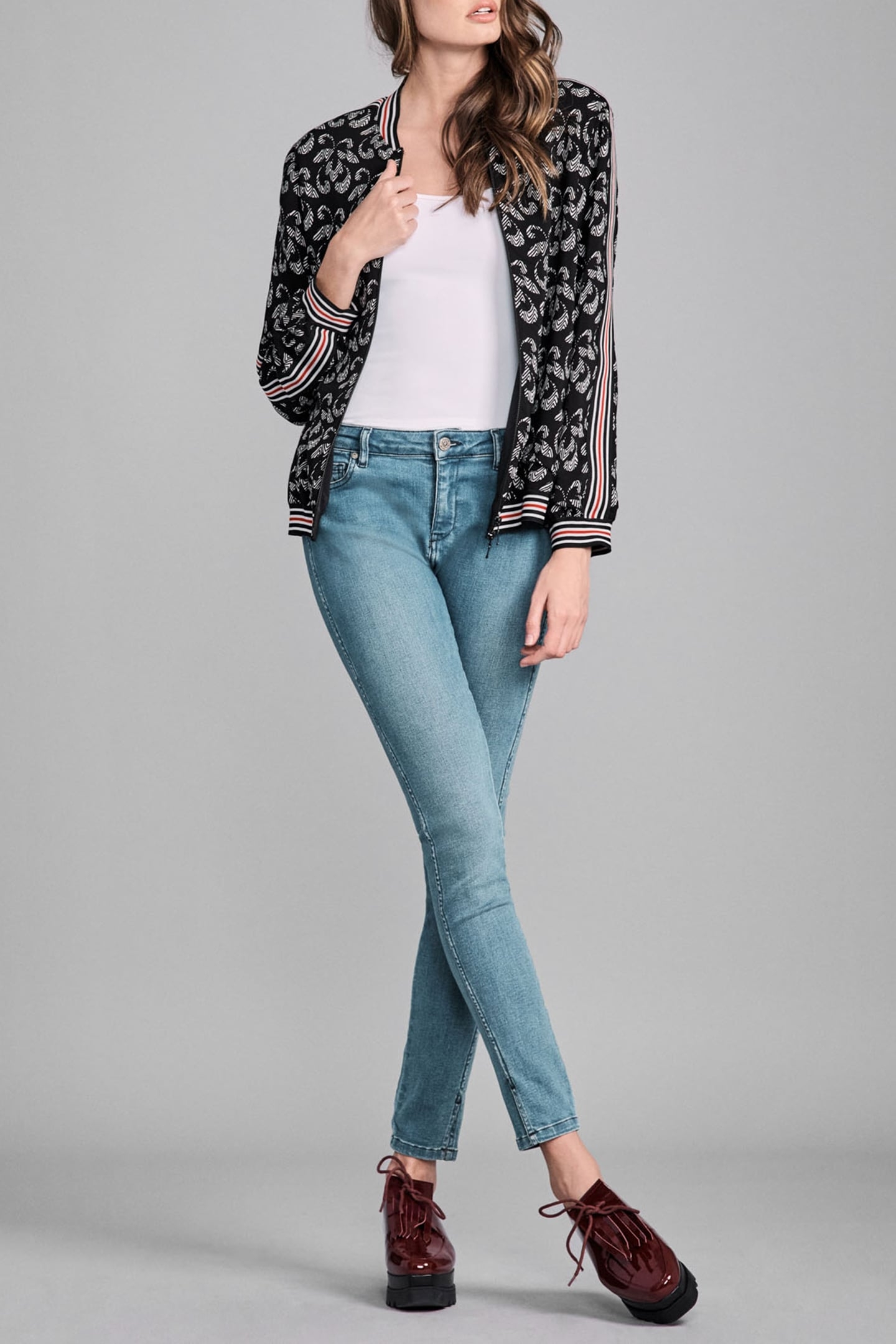 VIANNE VESTE BLACK/WHITE 6