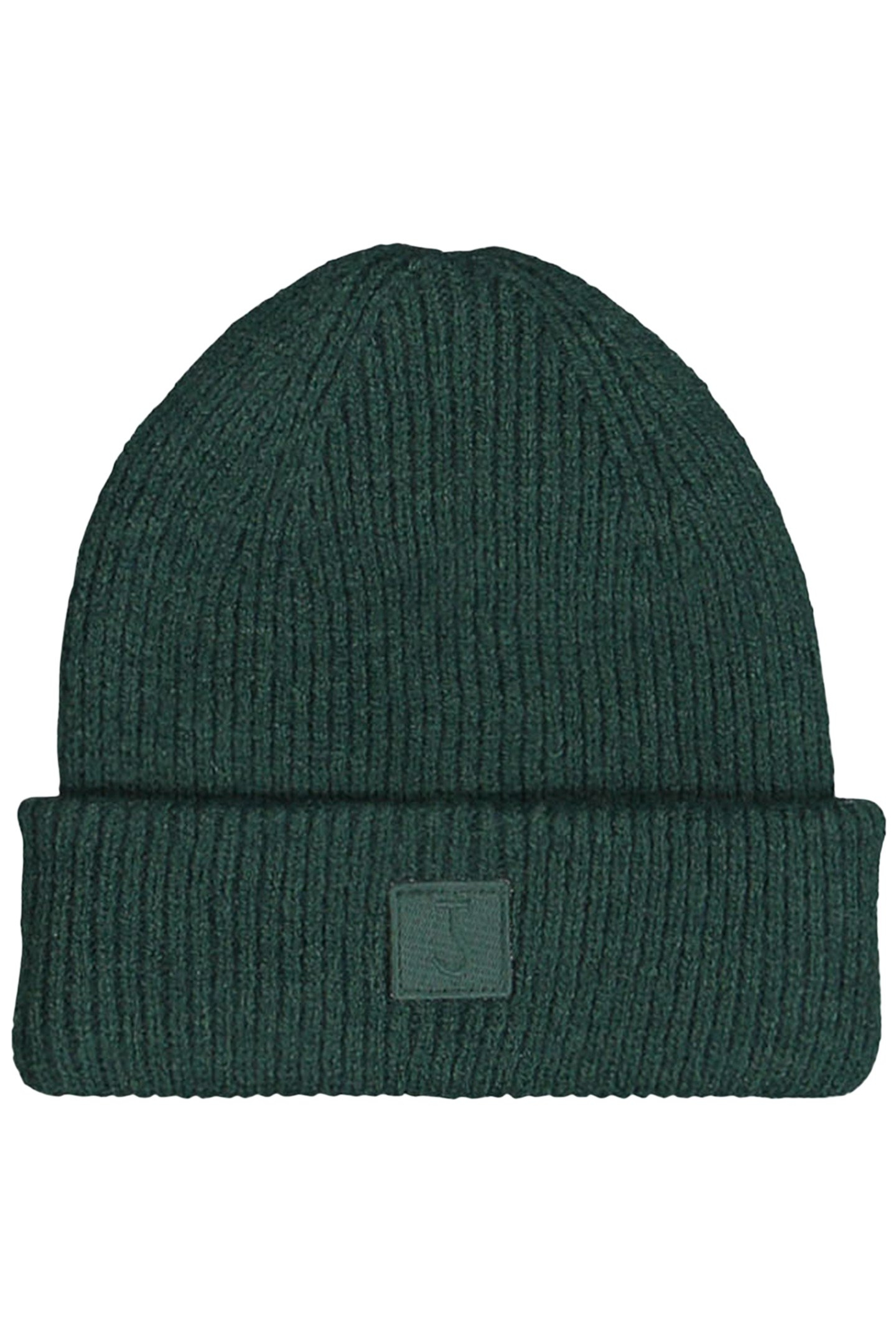 ARMY WOOL HOOK BEANIE JET GREEN 1