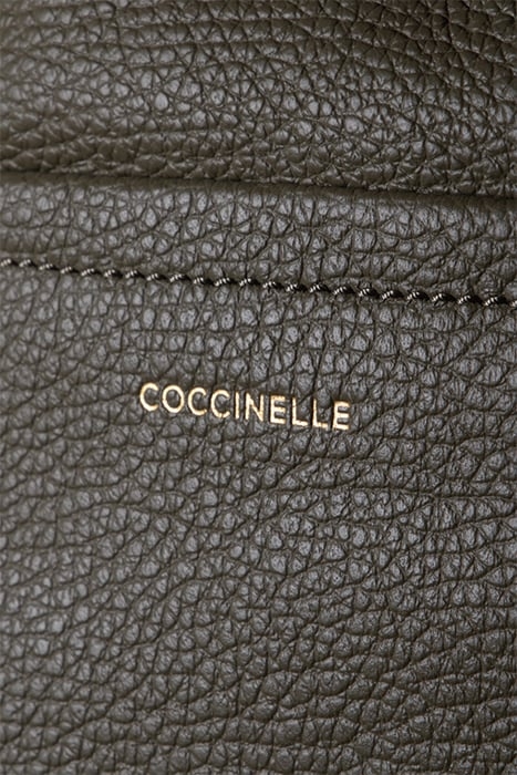 GRAINED LEATHER SIGNATURE TOTE BAG 5