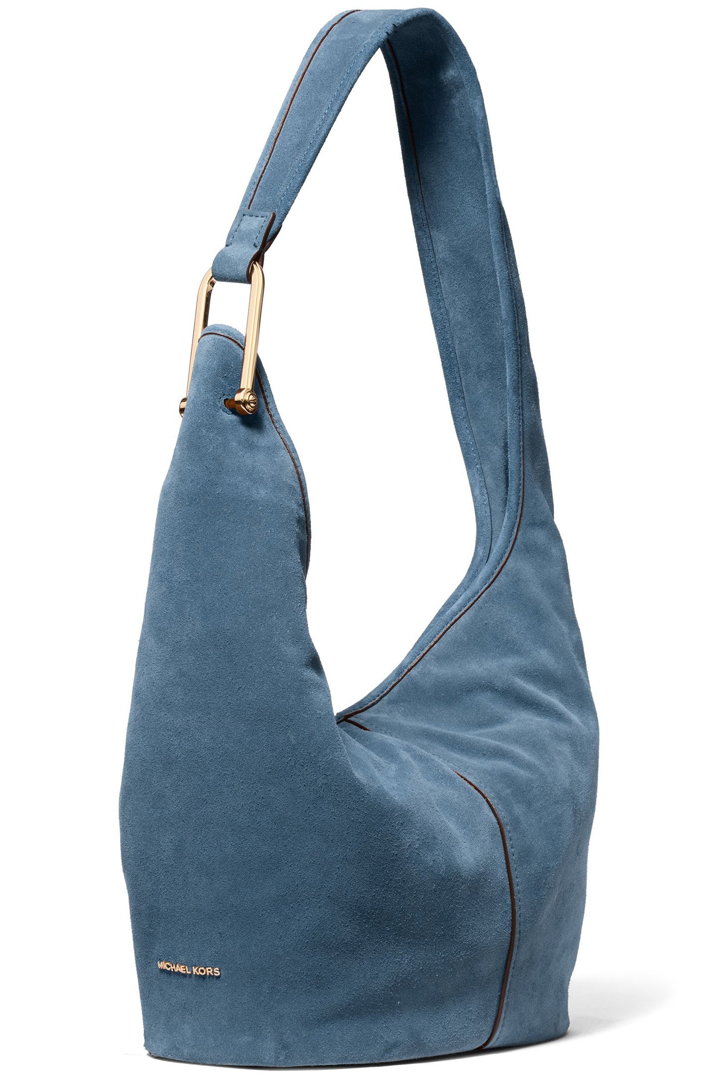 MEDIUM HOBO SHOULDER BAG IN CHAMBRAY BLUE 3