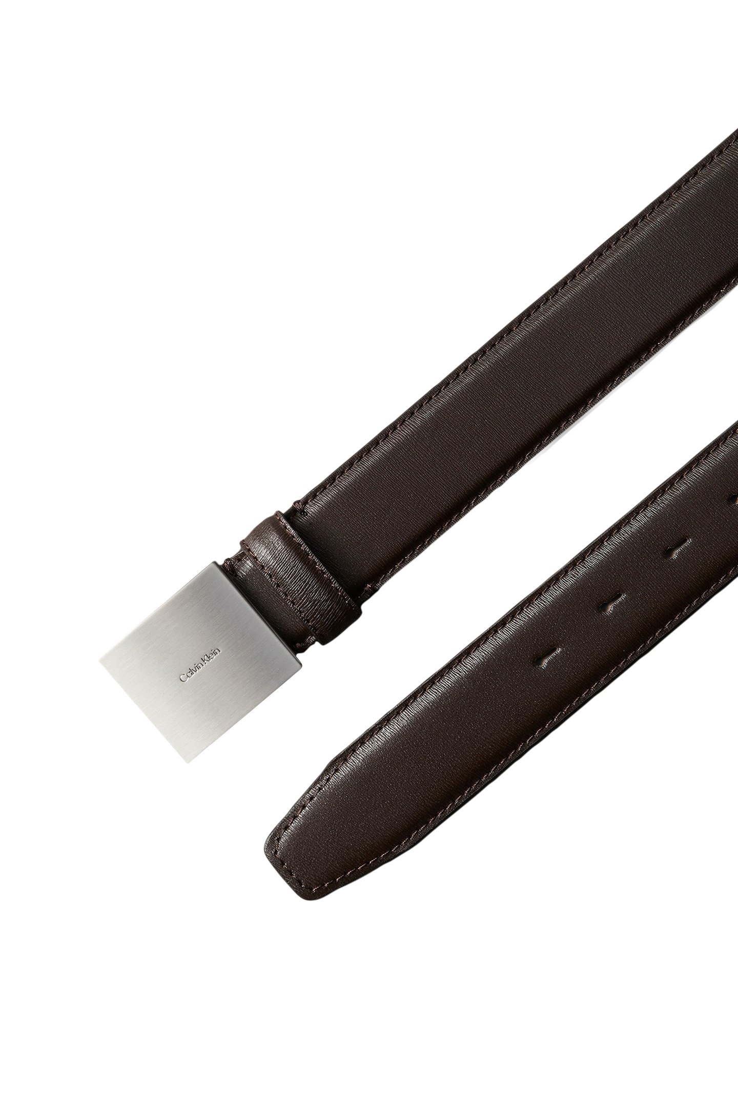 PLAQUE BUCKLE 35MM BELT DELICIOSO/BRUSHED NICKEL 3