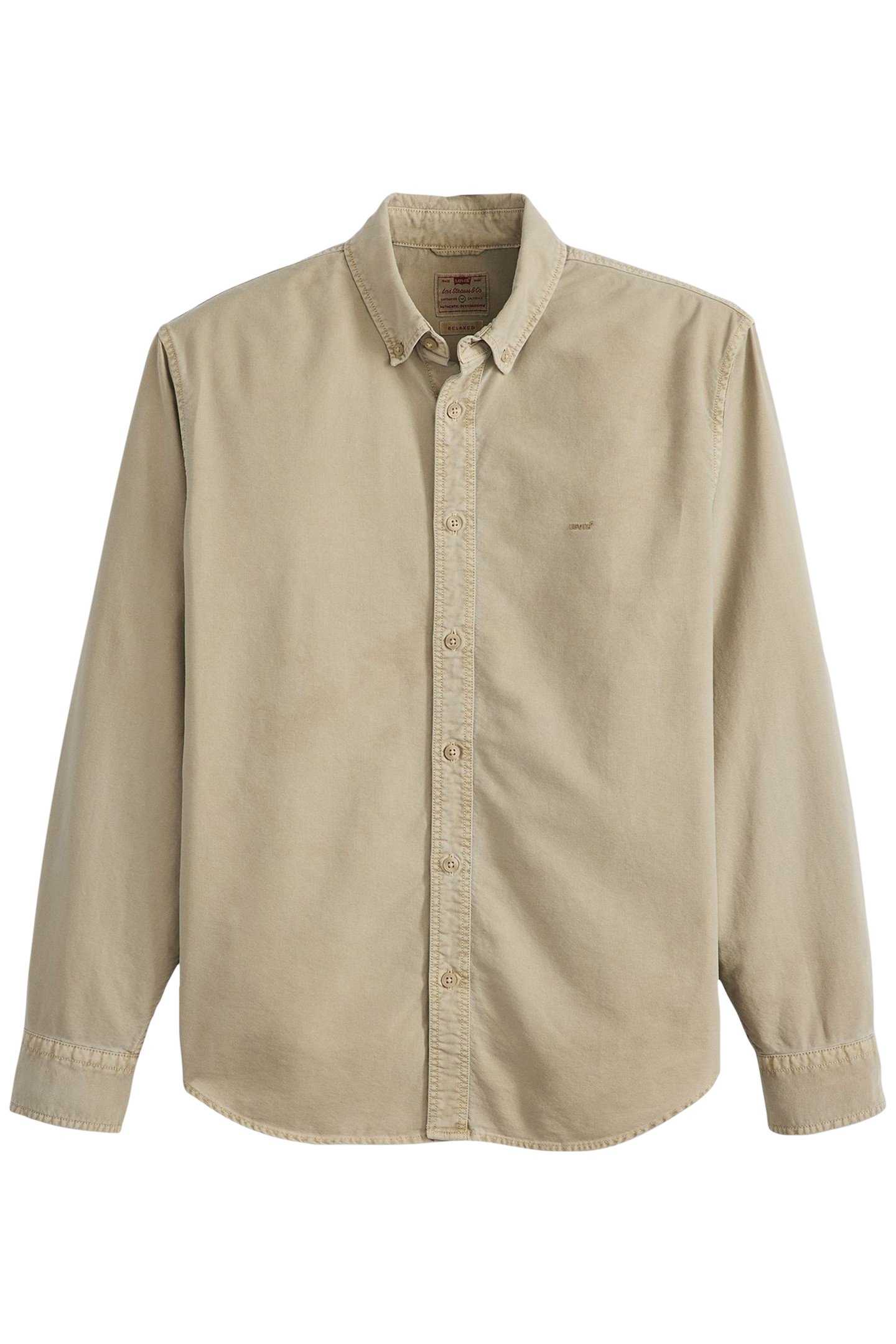 AUTHENTIC BUTTON-DOWN SHIRT NEUTRAL 3