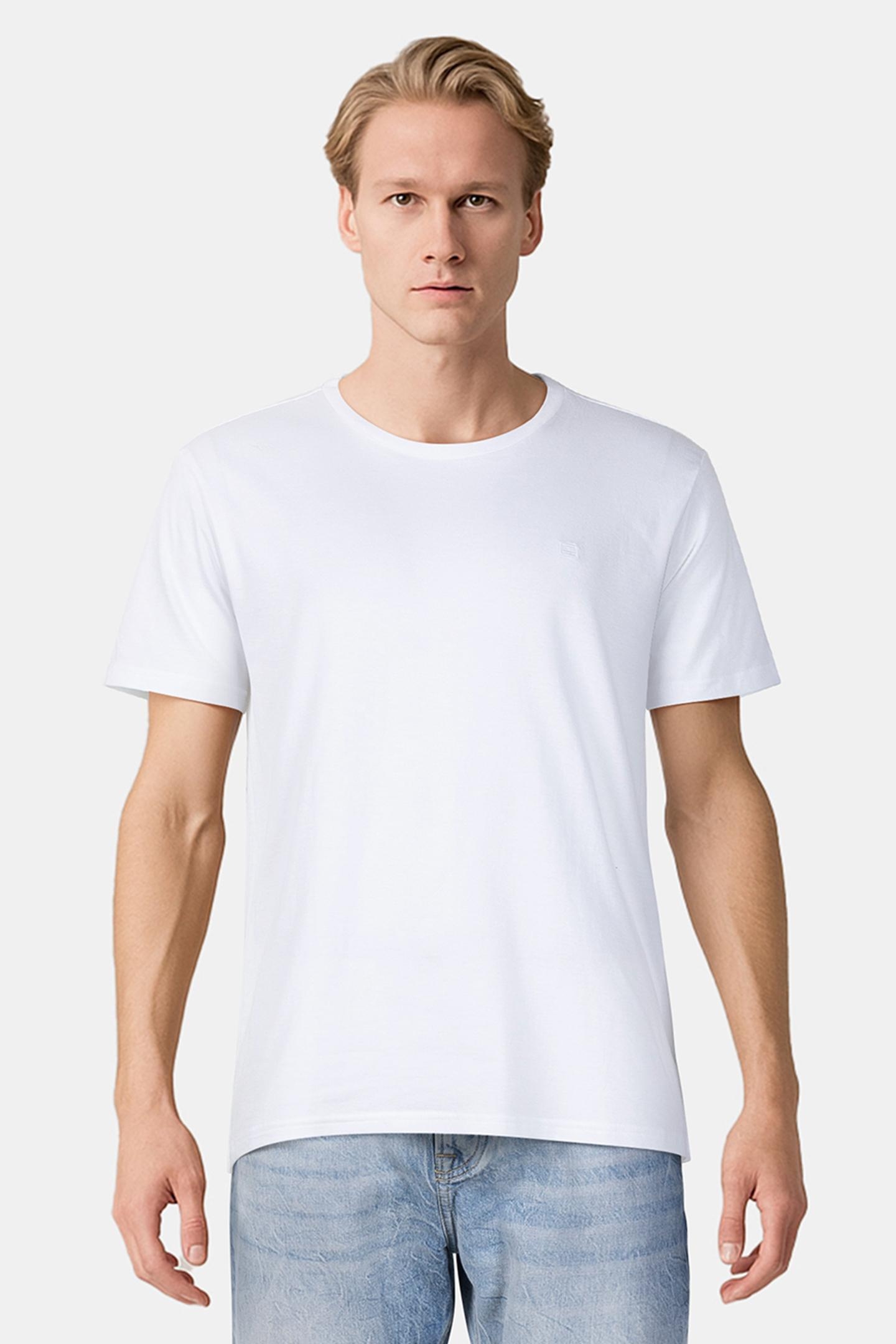 3-PACK T-SHIRTS WHITE/BLACK/GREY 2