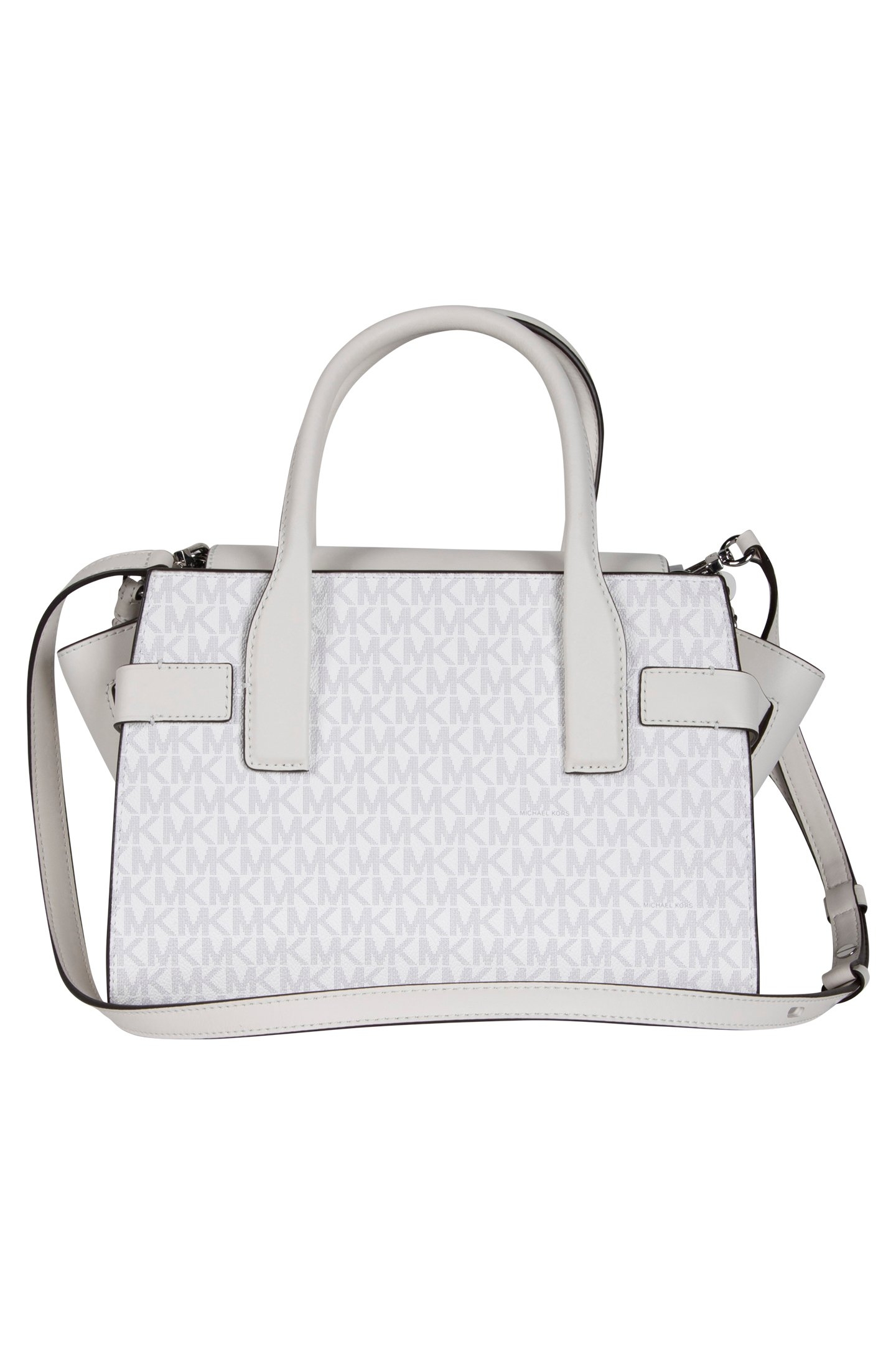 SM FLAP SATCHEL BRIGHT WHT 3