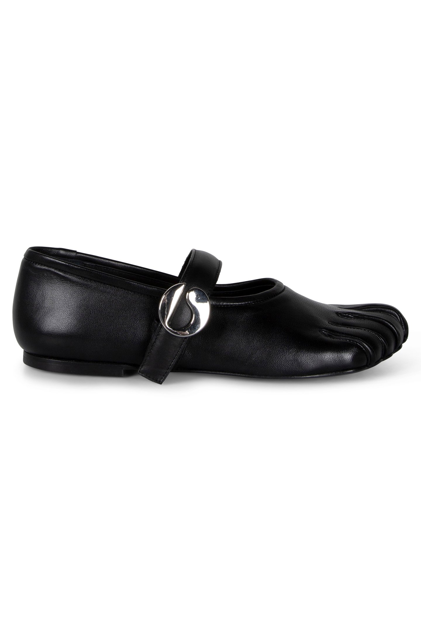 COPERNI – FIVE-TOE BALLERINA BELT FLAT BLACK 1