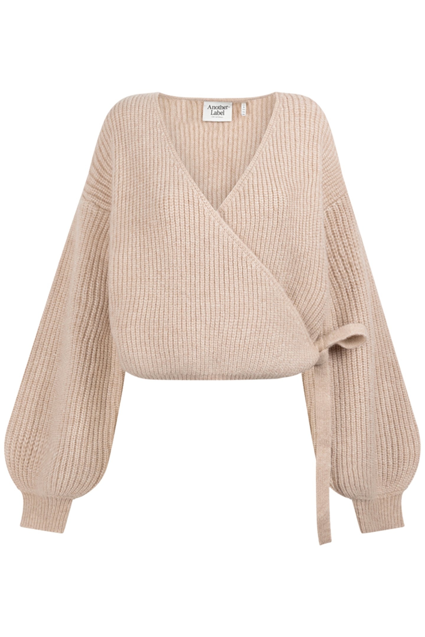 ABBY KNITTED CARDIGAN LONG SLEEVE SEMOLINA 2