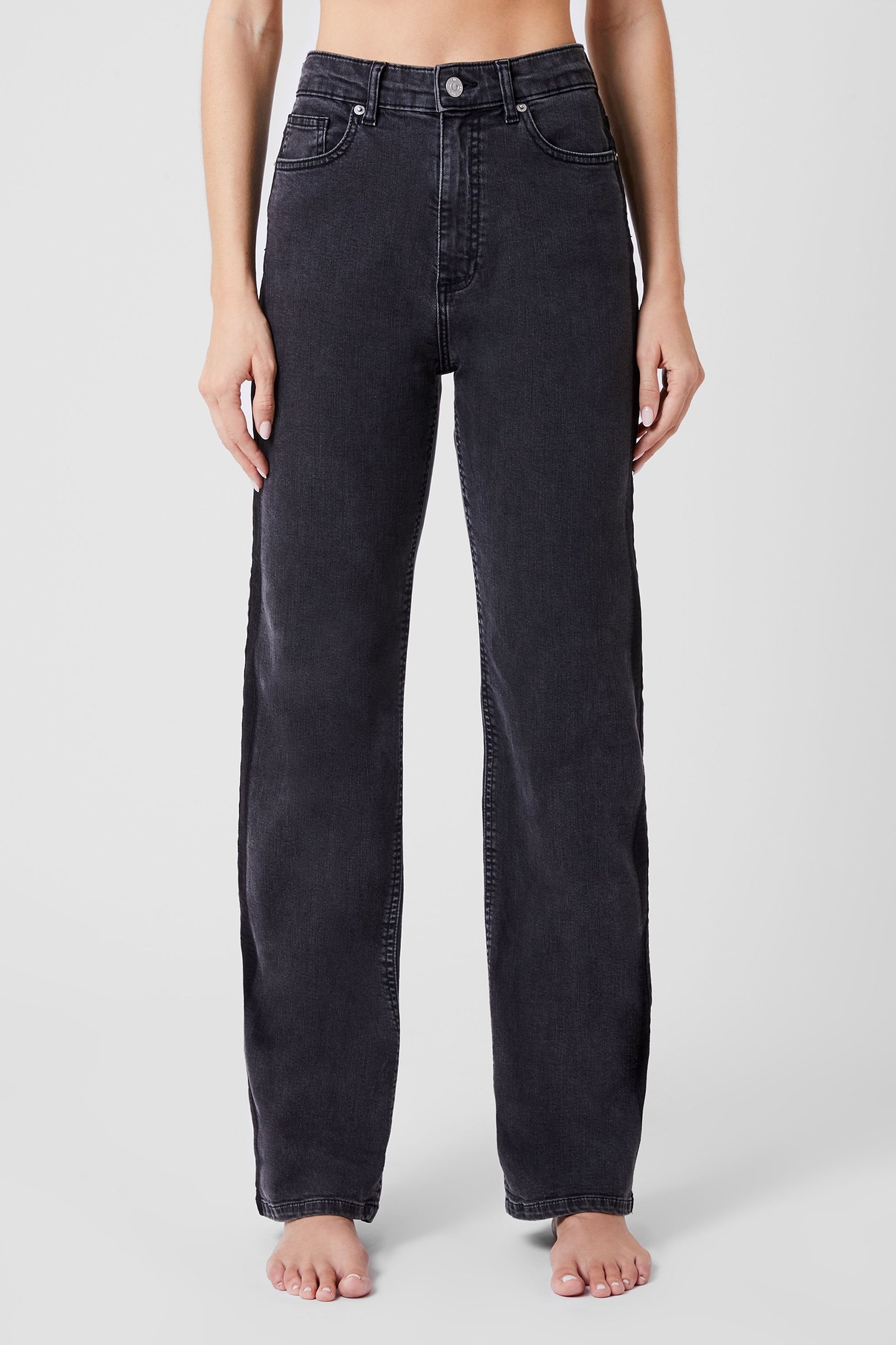 TOMS DENIM MIX WASH JEAN VINT BLK/JUST BLK 1