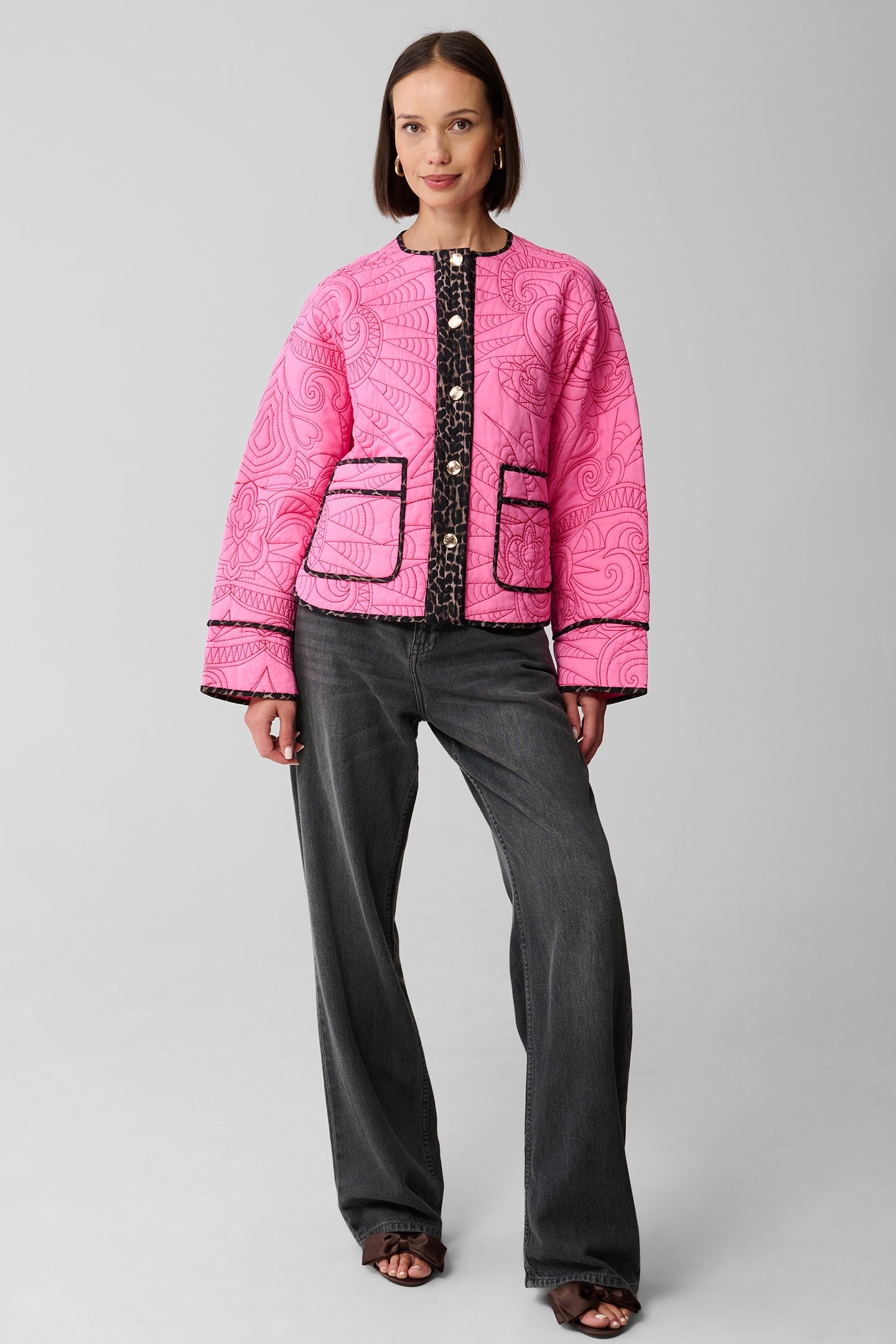 SBQUILTED MIX JACKET VARIOUS 2