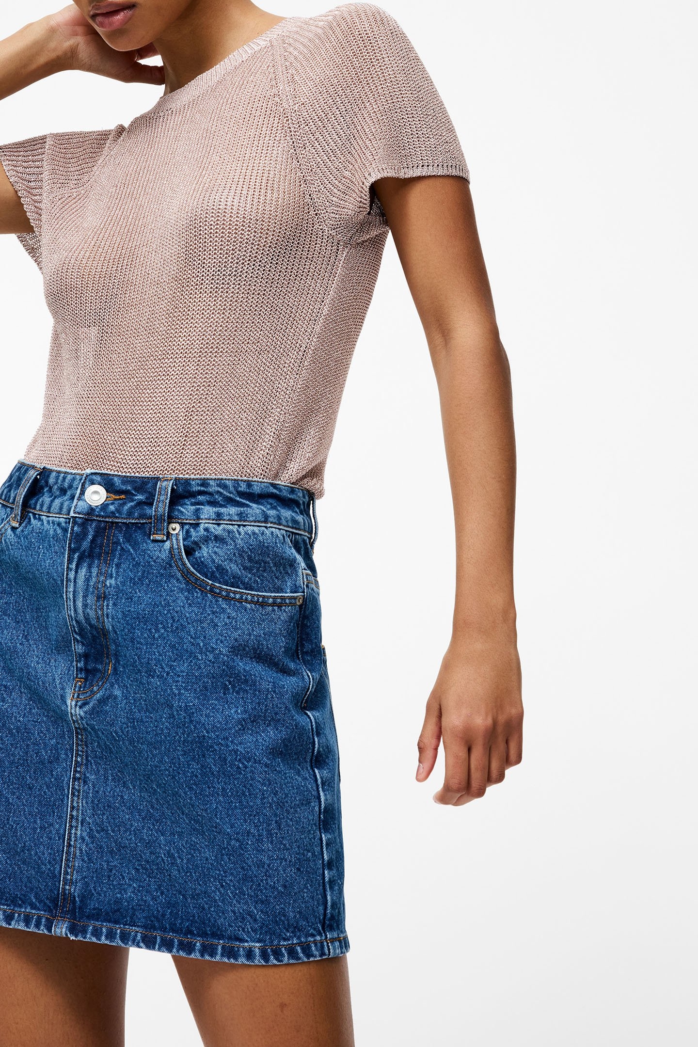 DALLAS DENIM MINI SKIRT VINTAGE 4