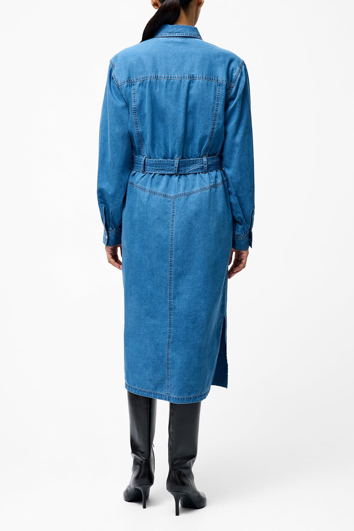 ZAVES CHAMBRAY DENIM DRESSS VINTAGE 2