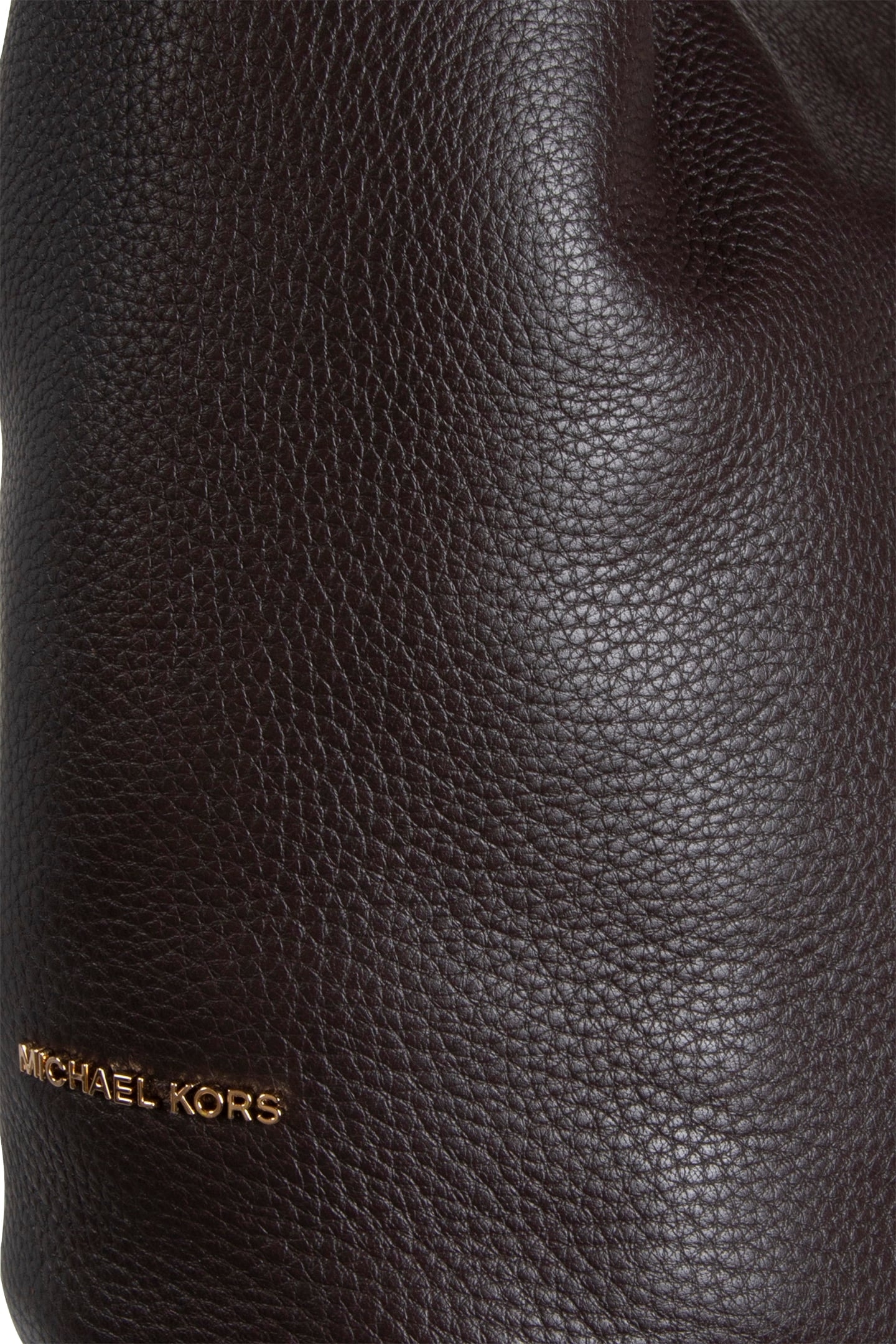 MEDIUM HOBO SHOULDER BAG IN CHOCOLATE 5