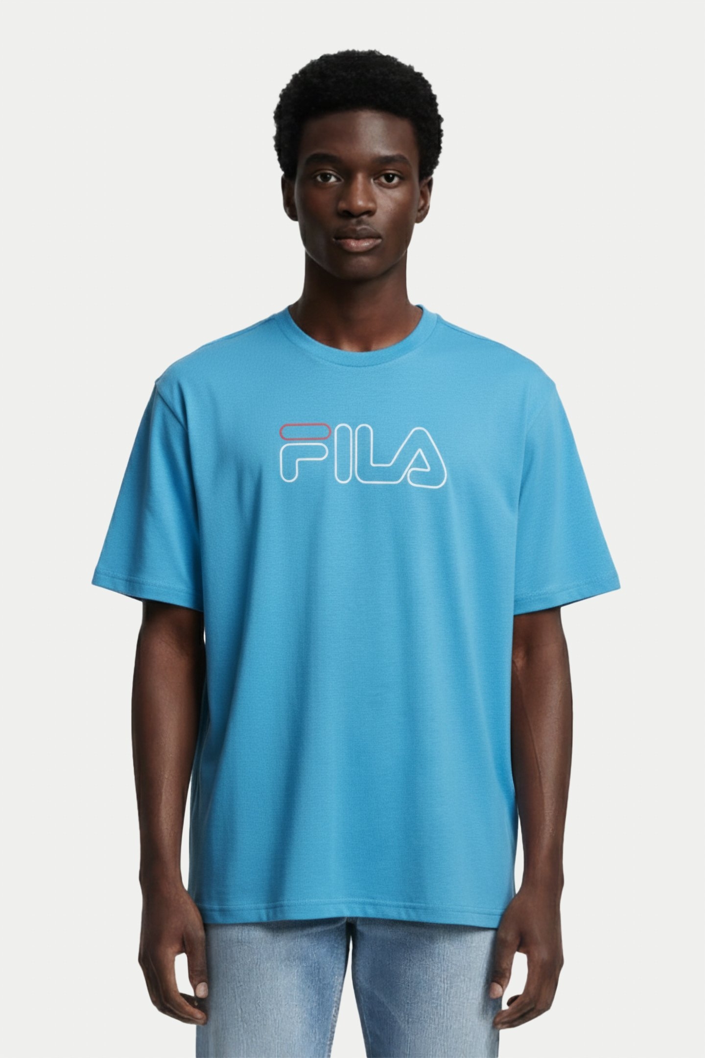 SOFADES LOGO TEE CENDRE BLUE 1