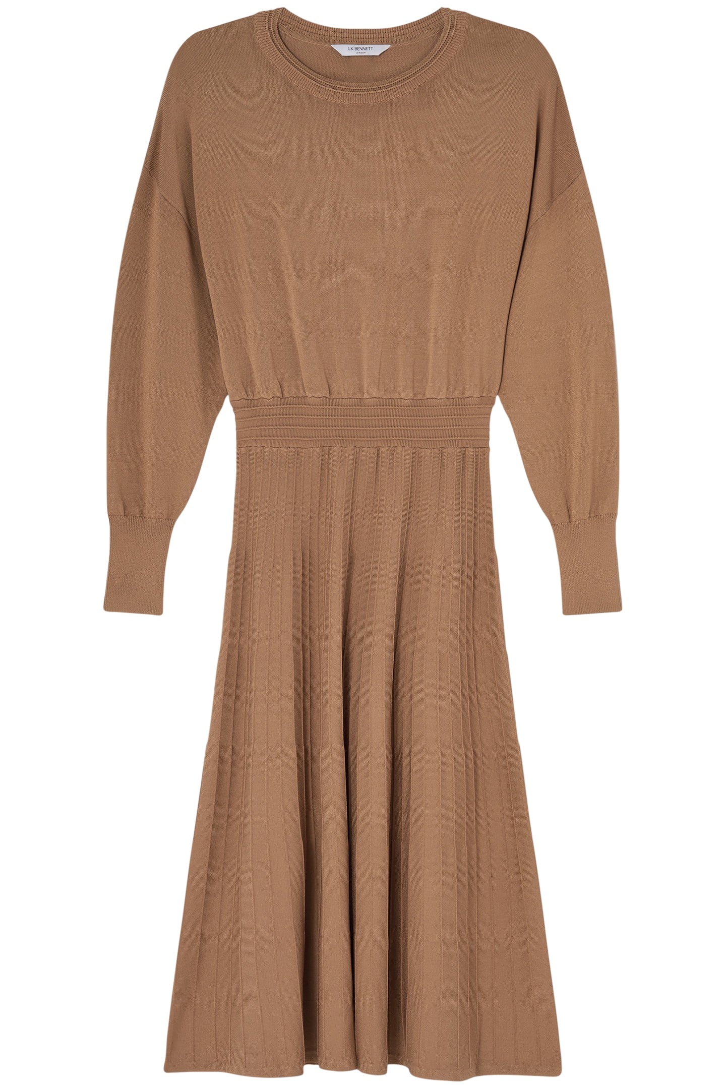 DR BLAKELY KNIT DRESS CAMEL 3