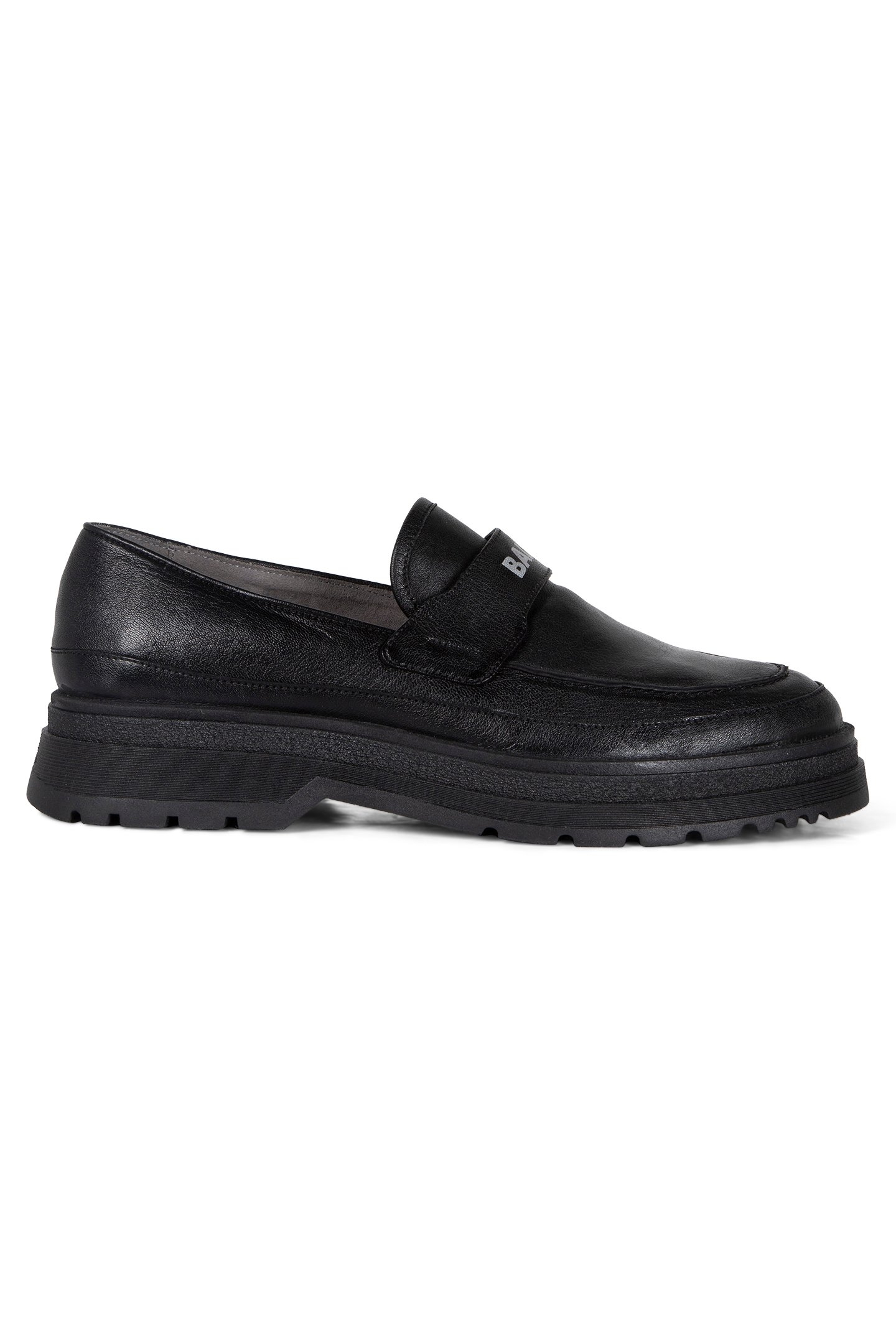 HERO LEATHER LOAFER JET BLACK 1