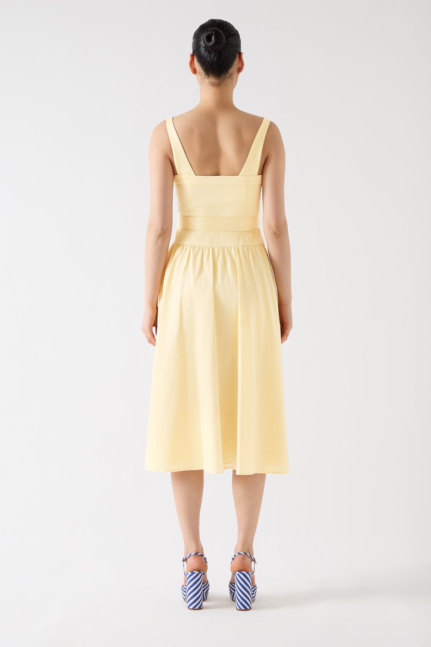 DR ALESSIA BUSTIER DRESS BUTTERMILK 2