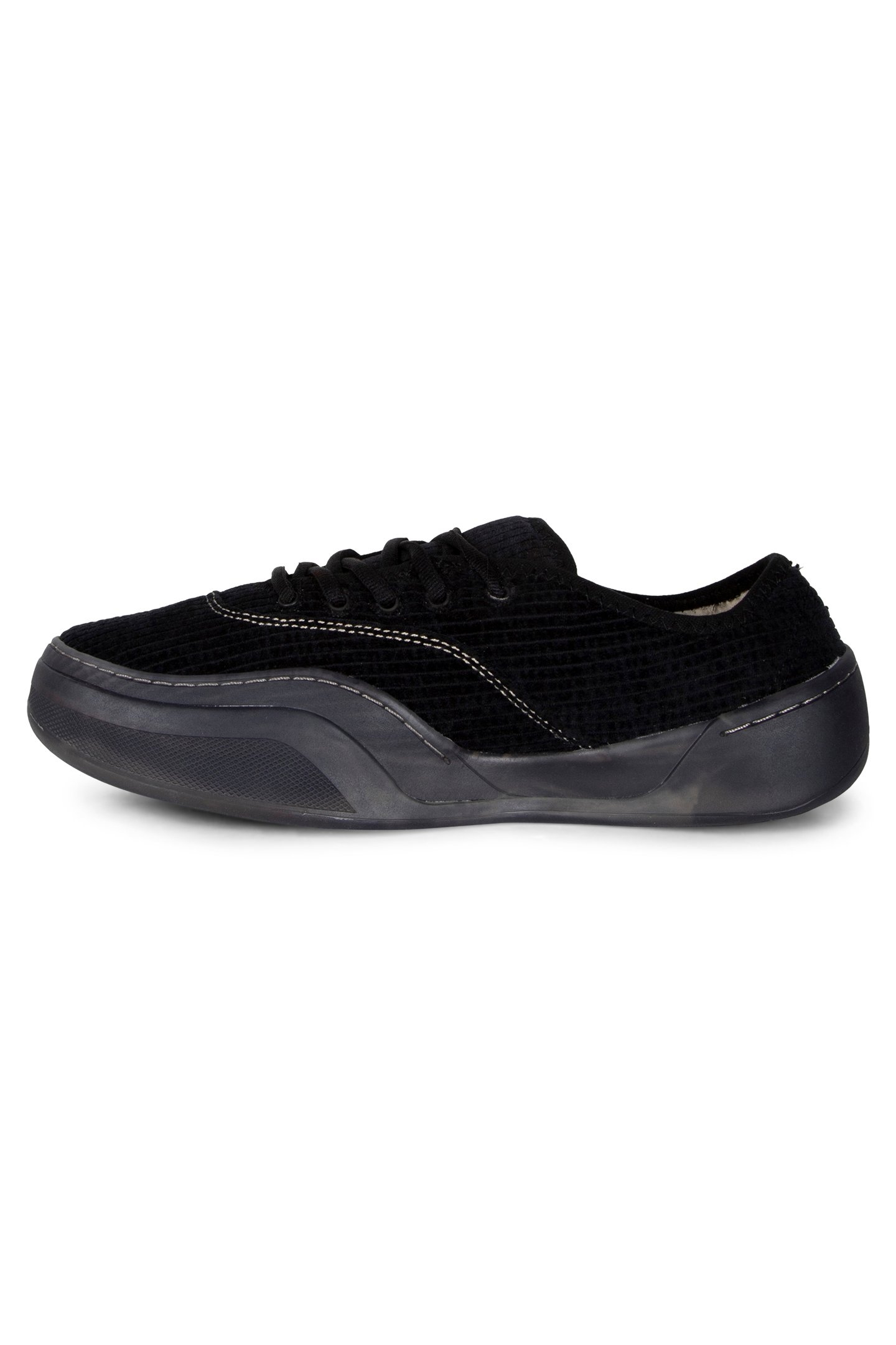 ERL – UNISEX CORDUROY COUPE SNEAKERS DARK BLACK 3