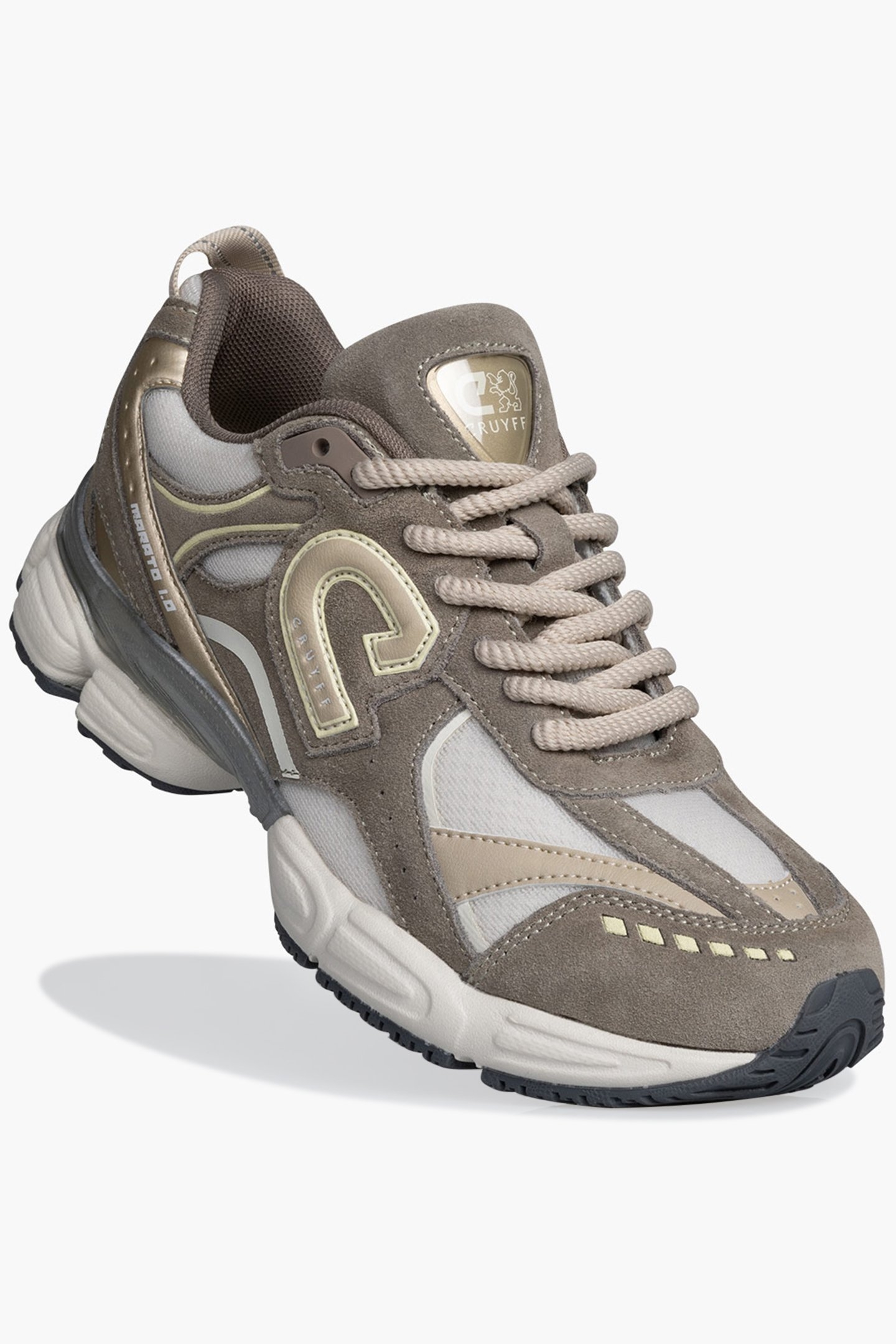 MARATO RUNNER -SUEDE/MESH BROWN 6