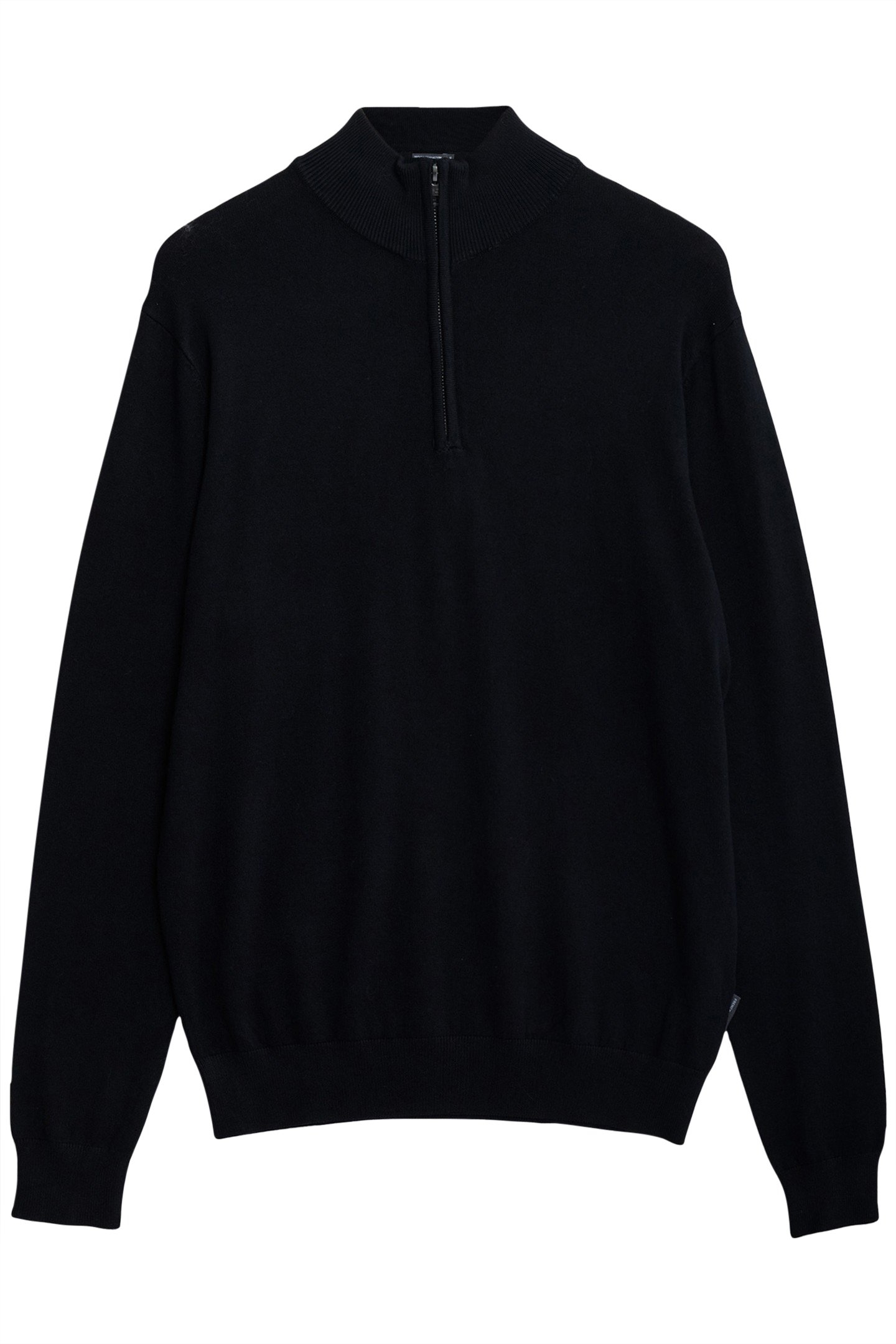 HALF ZIP LUXE BLACK 1