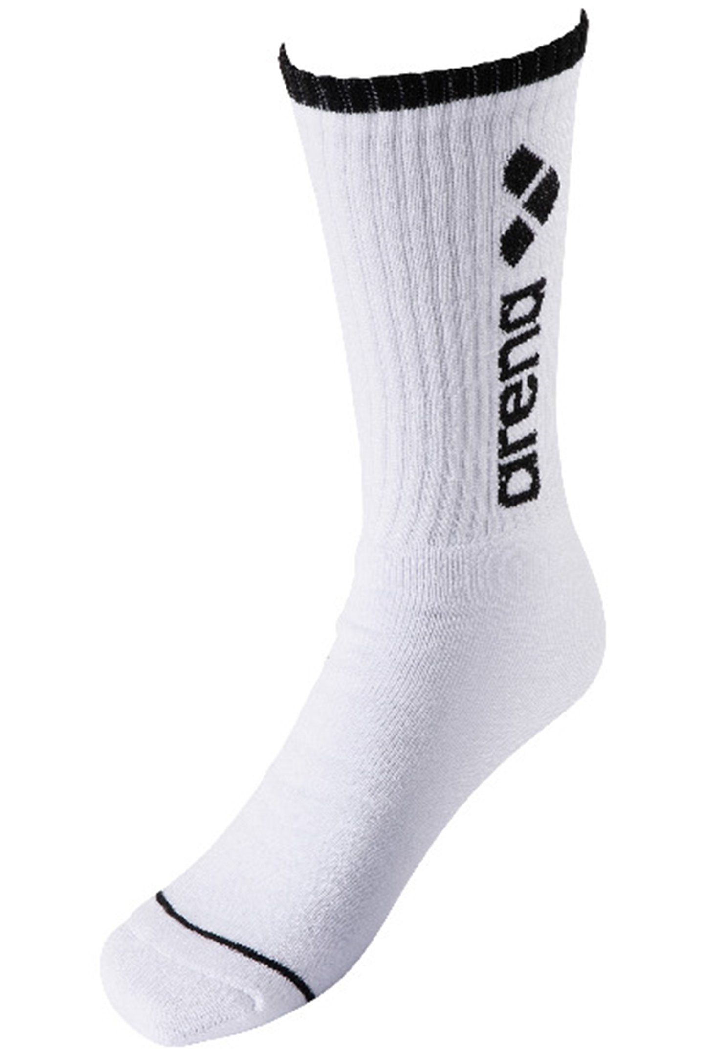 TEAM SOCKS WHITE-BLACK 4