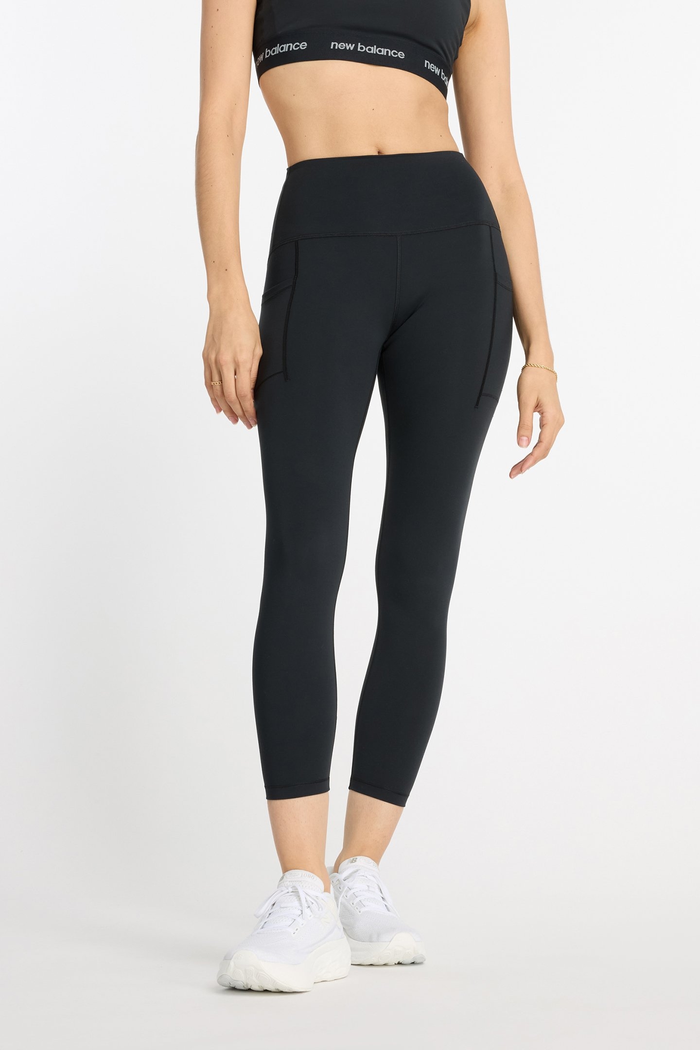 NB SLEEK POCKET HIGH RISE LEGGING BLACK 1