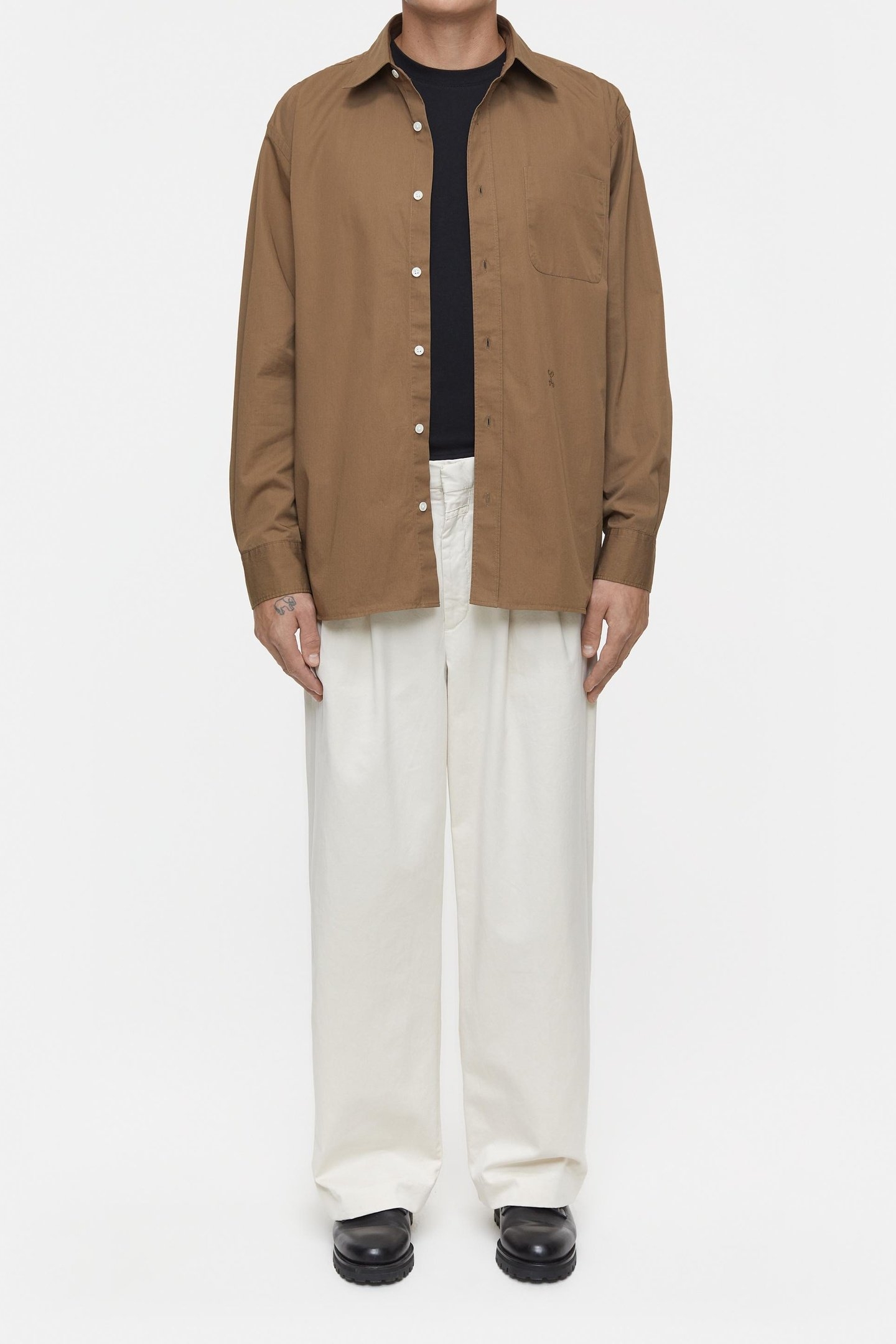 LONGSLEEVE SHIRT TEAK WOOD 2