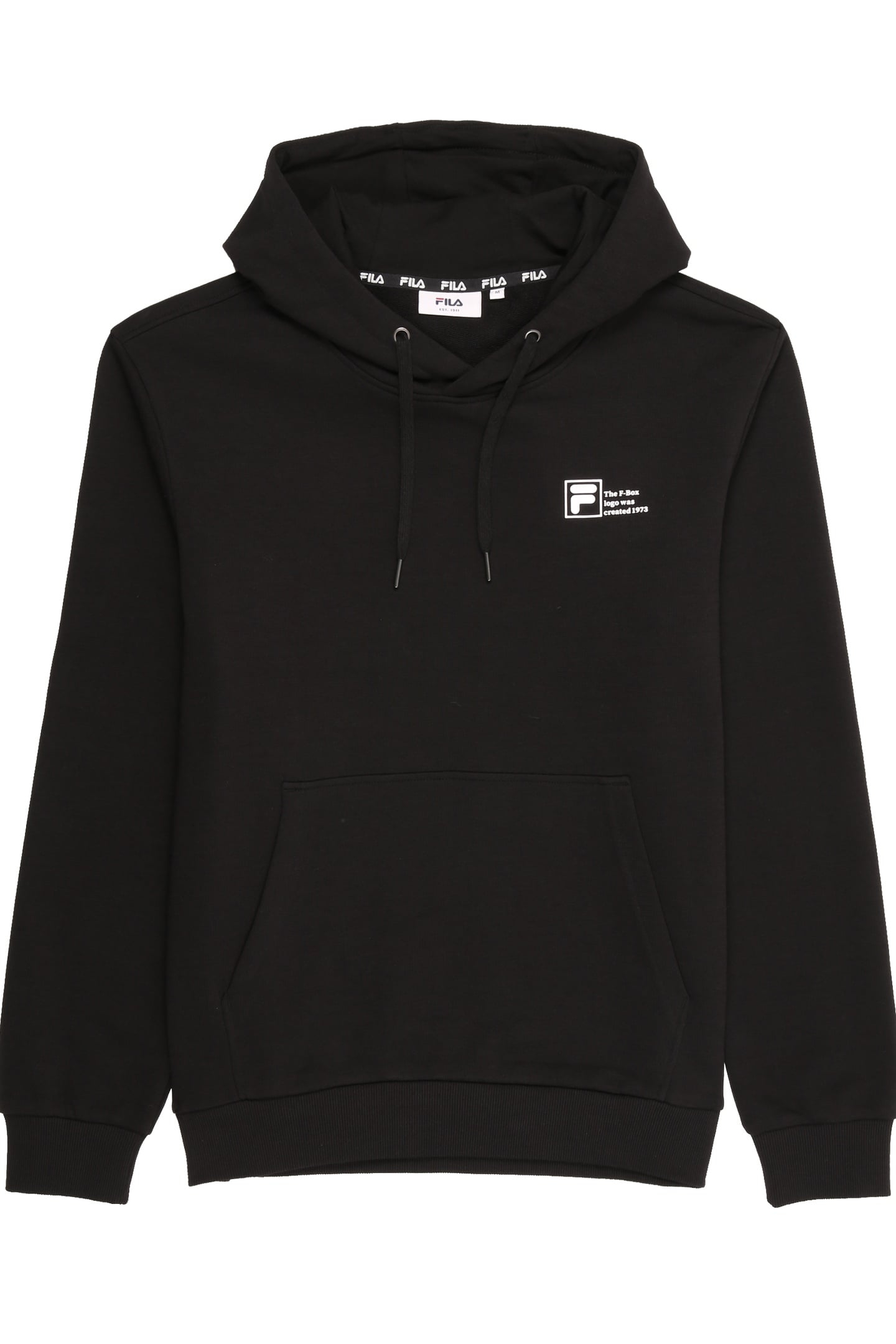 ZWICKAU GRAPHIC LOGO HOODIE BLACK 1