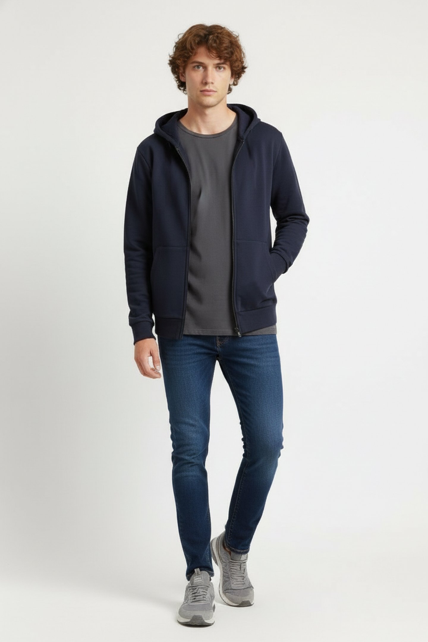STAUNTONALF SWEATSHIRT DEEP NAVY 1