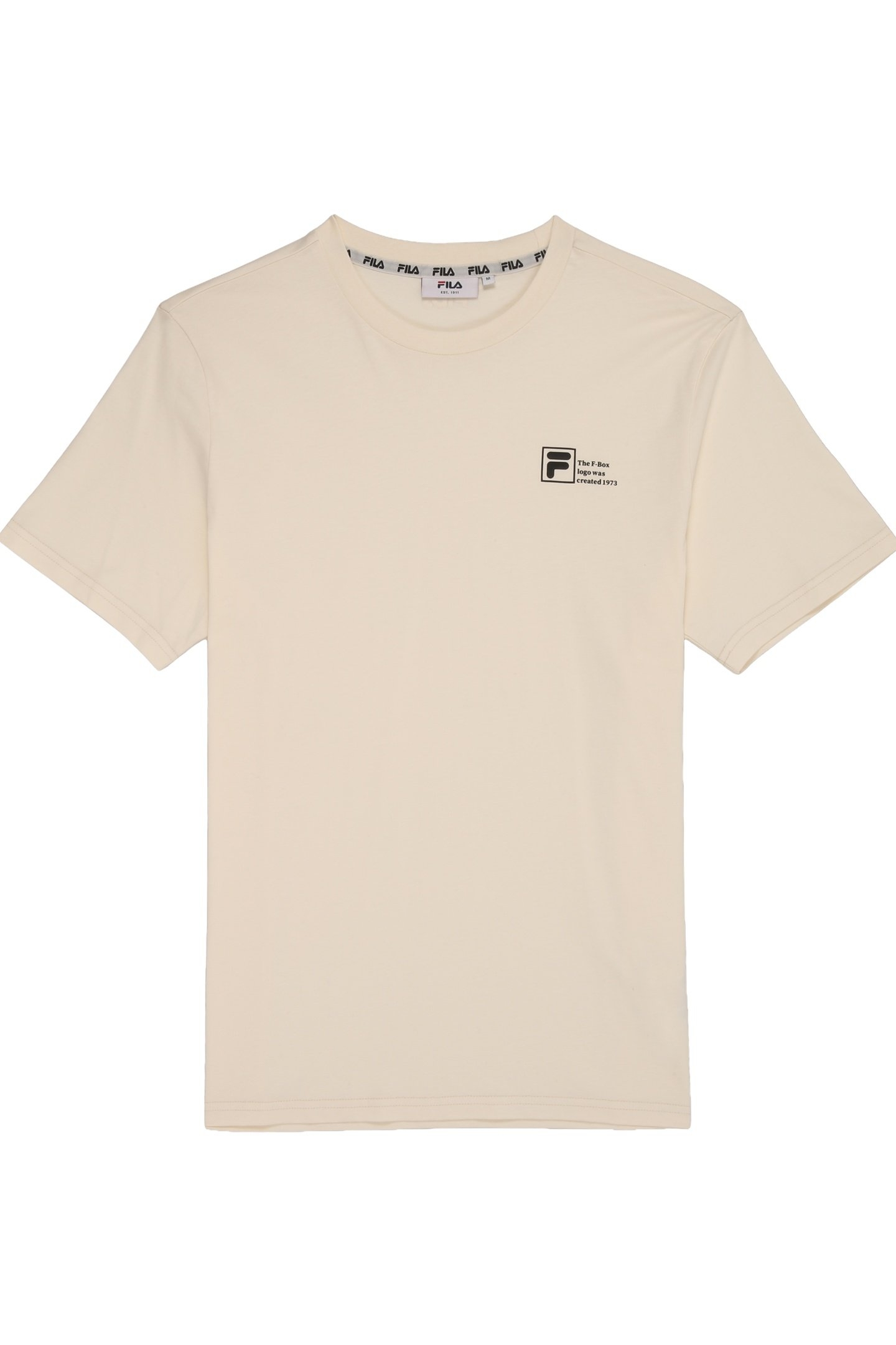 ZAMOS GRAPHIC LOGO TEE ANTIQUE WHITE 1