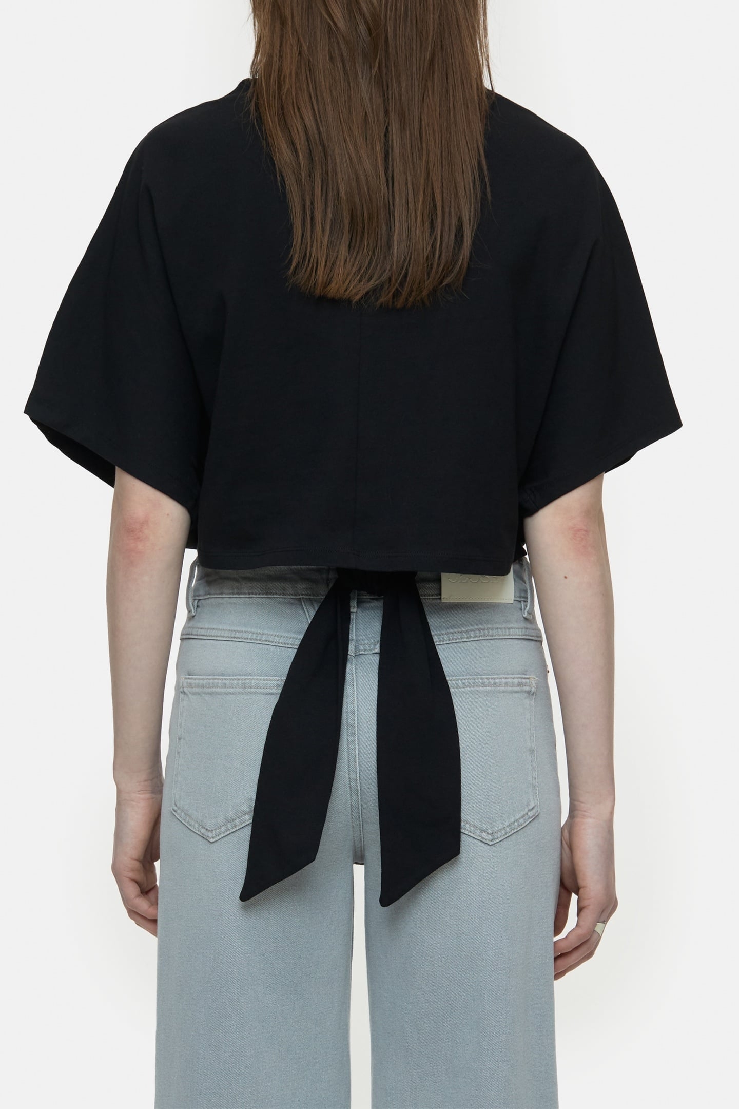 WRAP T-SHIRT BLACK 3