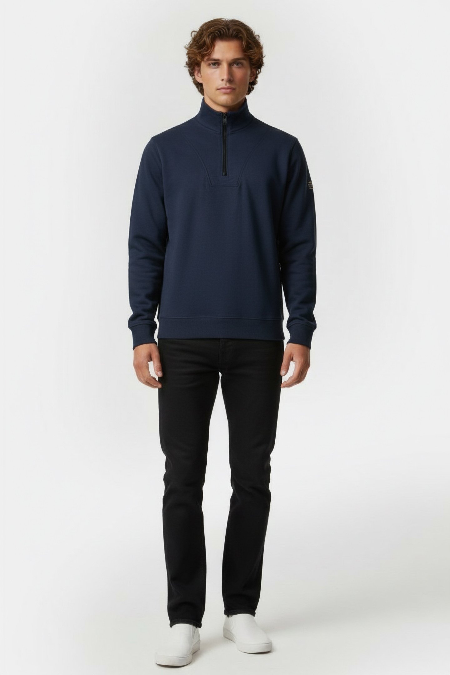 CANNESALF SWEATSHIRT BLUE INDIGO 1