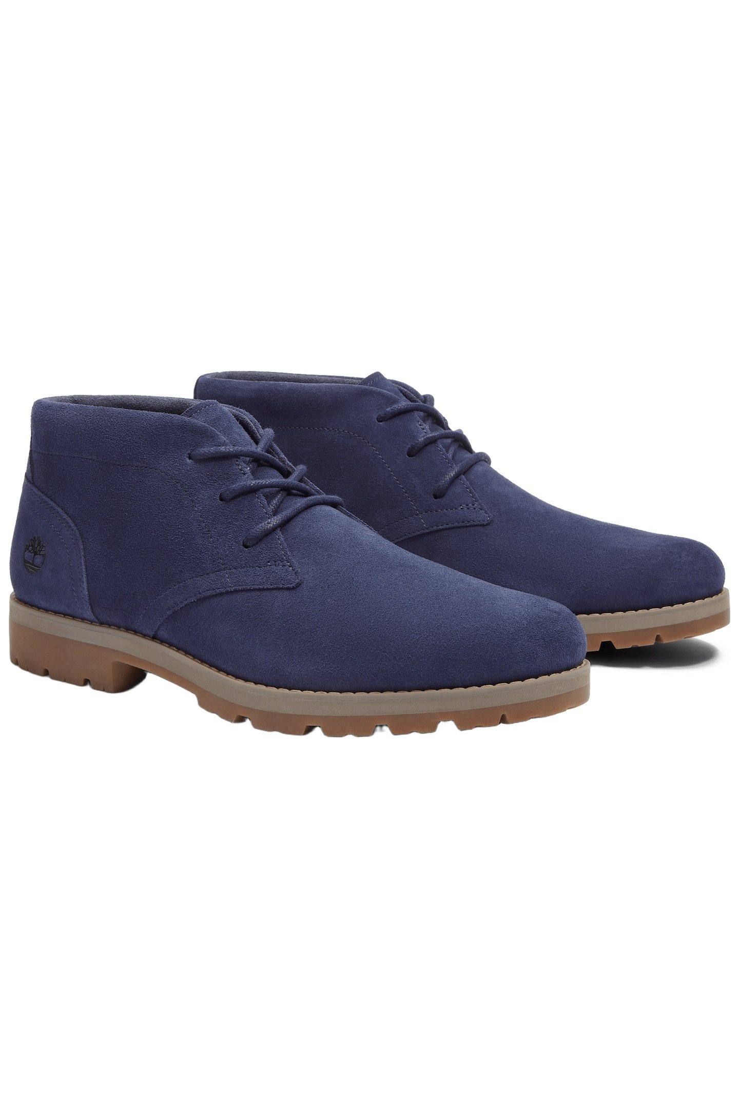 BRITTON SQUARE MID LACE UP BOOT NAVY SUEDE 8