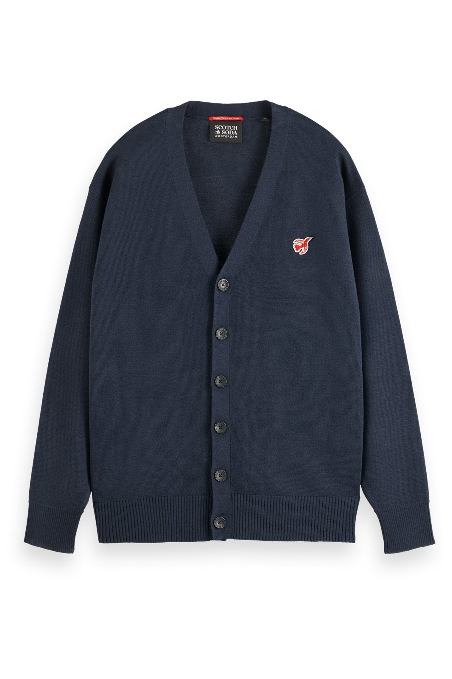 CORE - THE FREE SPIRIT PEACE BIRD CARDIGAN NAVY 6