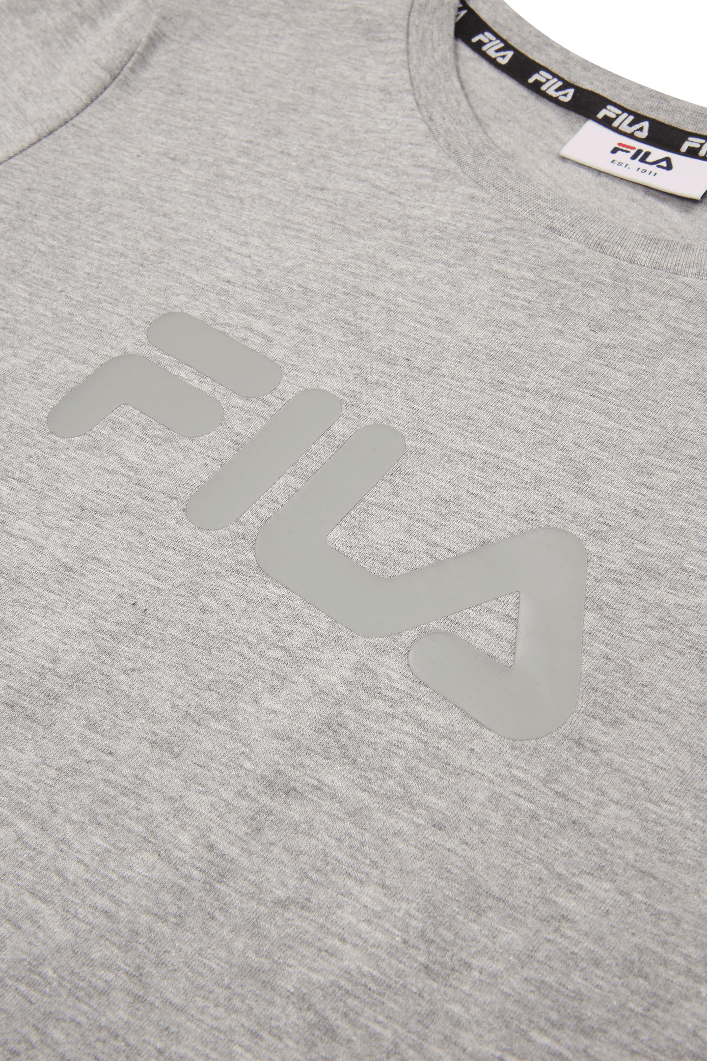 ZADORA LOGO T-SHIRT MEDIUM GREY MELANGE 3