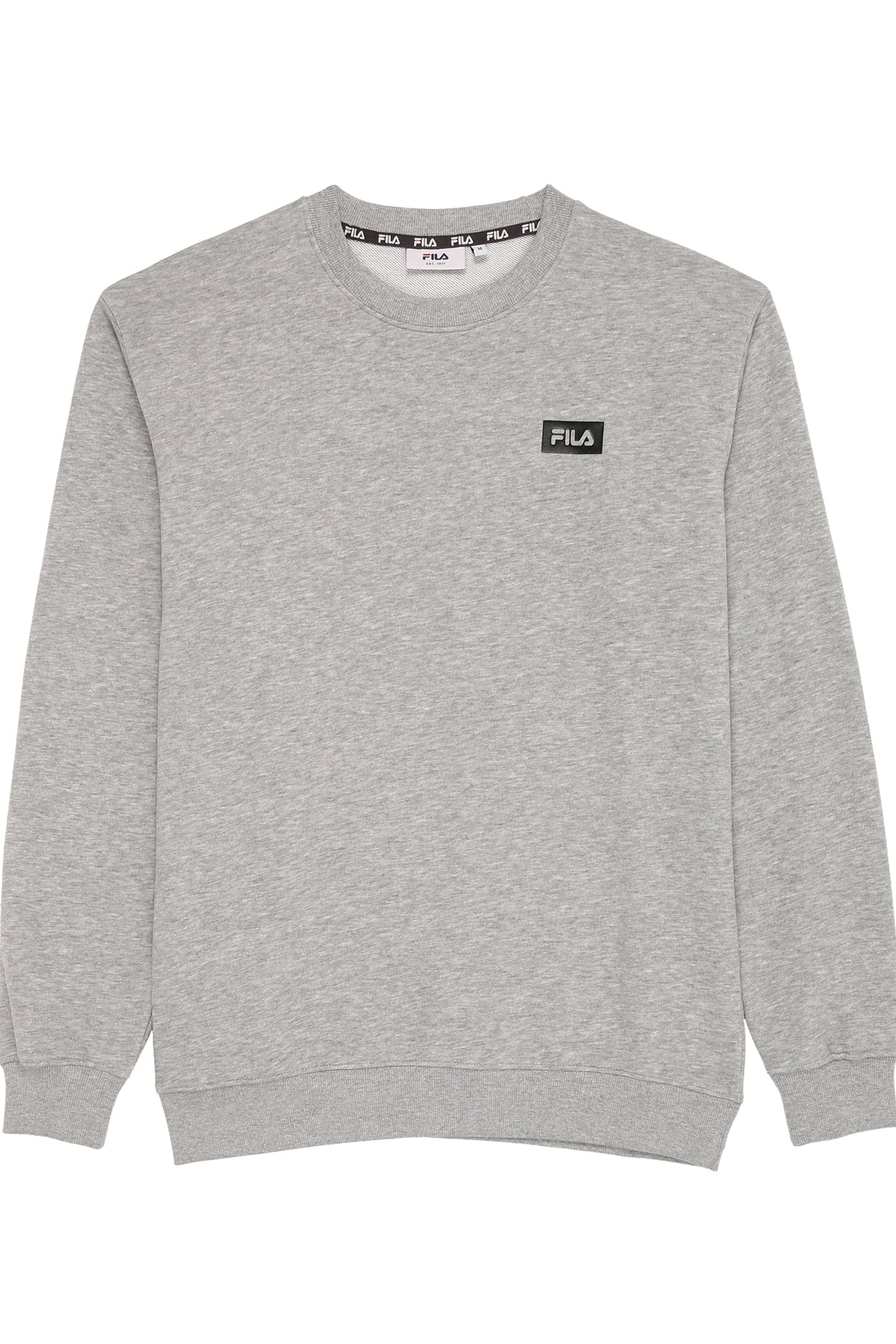SILON CREW SWEAT MEDIUM GREY MELANGE 1